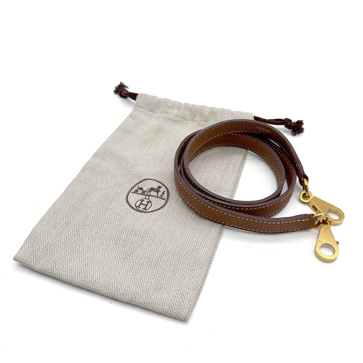 HERMES KELLY BOLIDE GOLD TAURILLON CLEMENCE SHOULDER STRAP GOLD HARDWARE 90309658 - PURPOSE