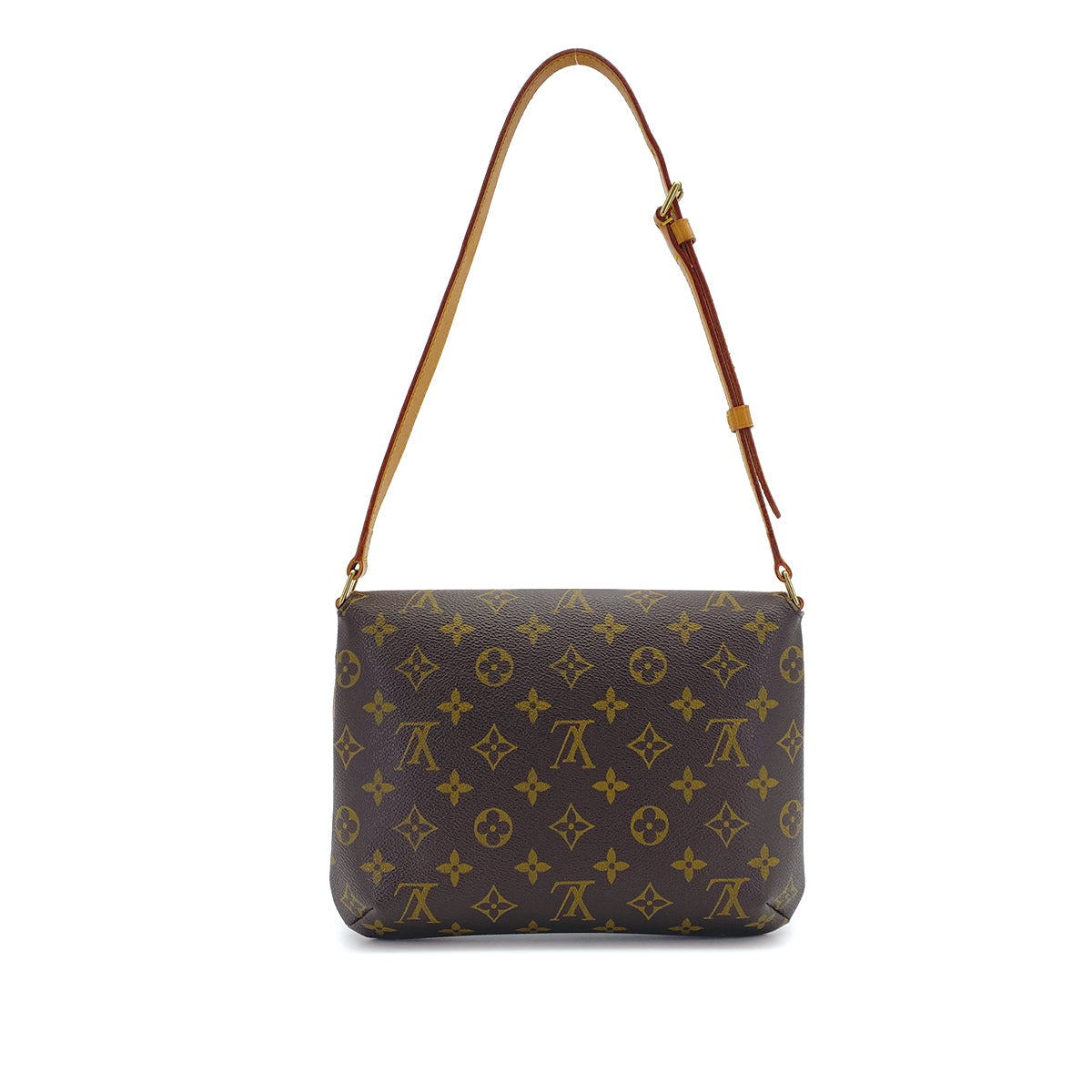 LOUIS VUITTON MONOGRAM MUSETTE TANGO SHORT SHOULDER BAG BROWN M51257 90309790 - PURPOSE