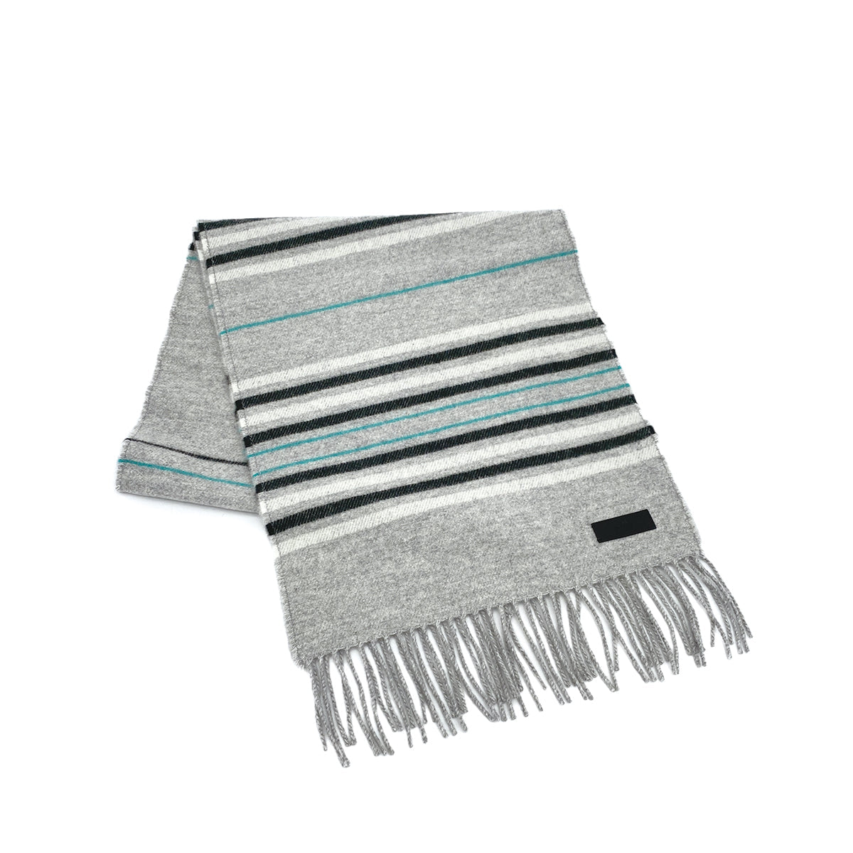 HERMES ROCABAR WINTER SCARF GRIS CHINE CASHMERE ACCESSORY 90309827 - PURPOSE