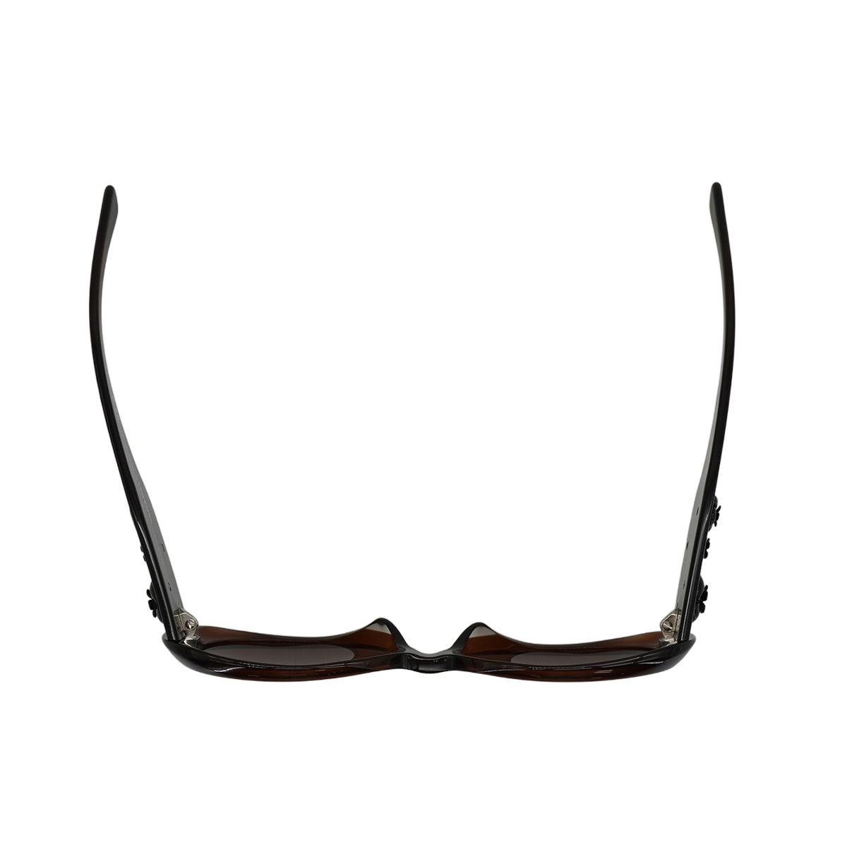 VINTAGE CHANEL COCOMARK CAMELLIA SUNGLASSES BROWN EYEWEAR 90323175