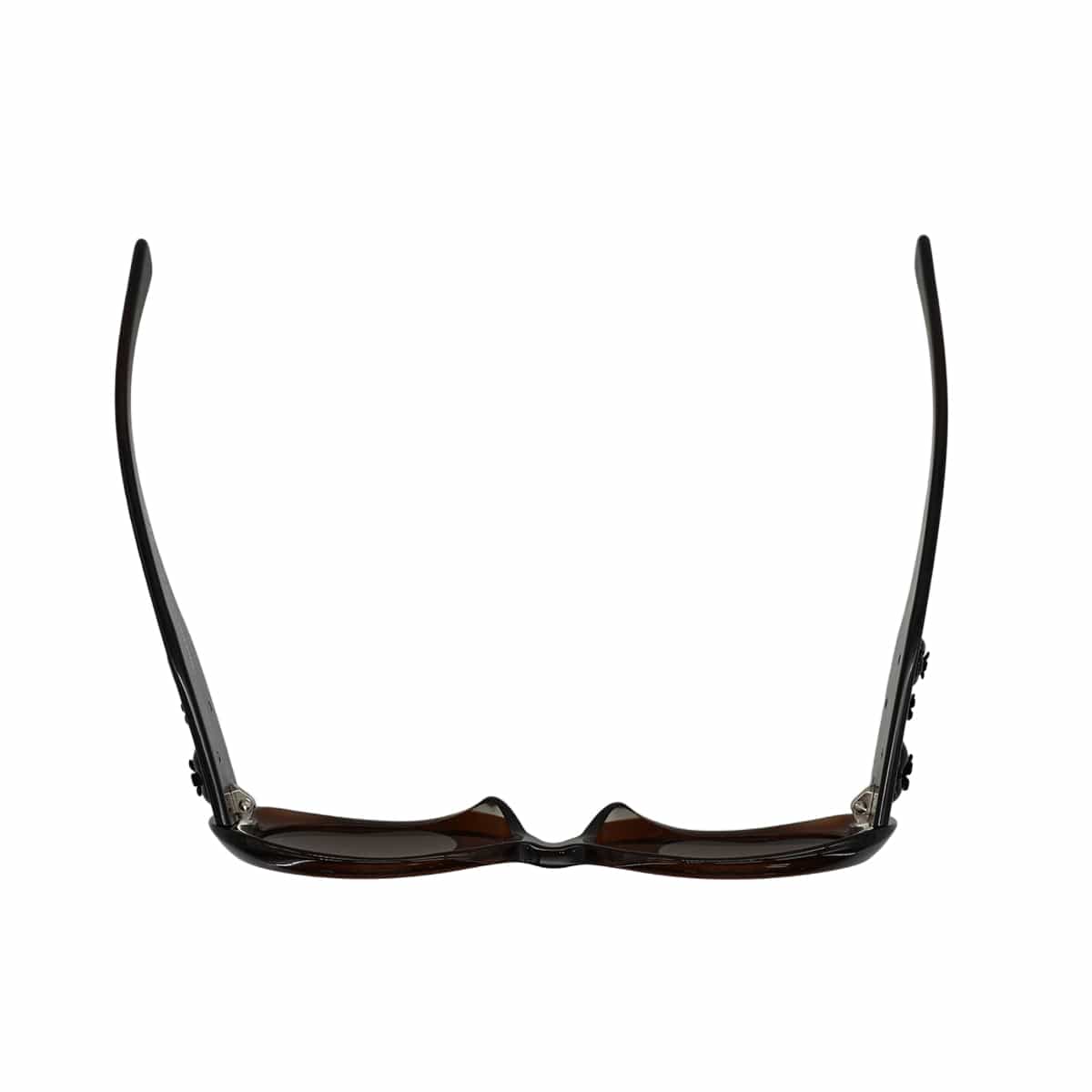 VINTAGE CHANEL COCOMARK CAMELLIA SUNGLASSES BROWN EYEWEAR 90323175