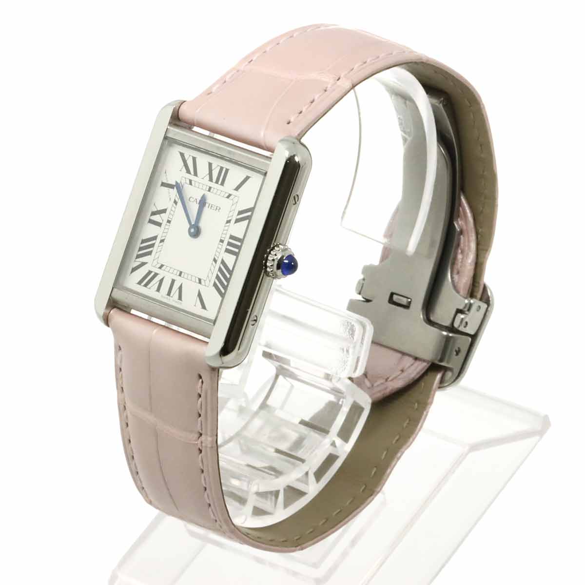 LUXURY PROMISE Cartier Tank Solo SM WSTA0030 Women's Watch Silver Quartz Watch Tank Solo Cartier 90335857