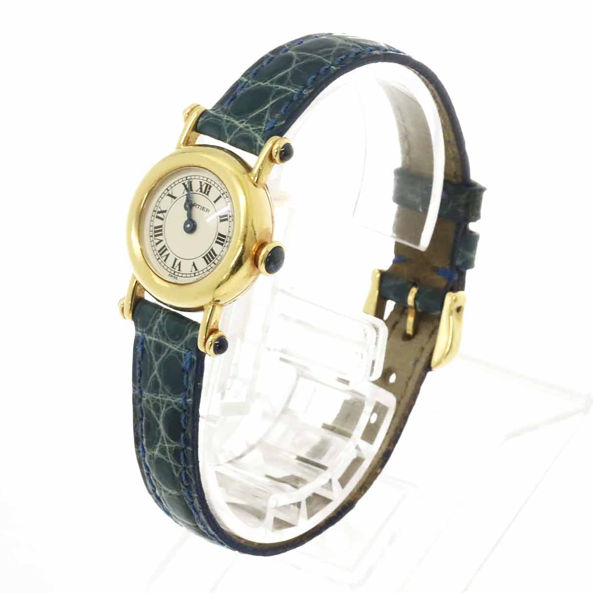 Cartier Mini Diabolo W1511556 Women's Watch, 18K Yellow Gold (750), Quartz Movement, Mini Diabolo, Cartier 90340305