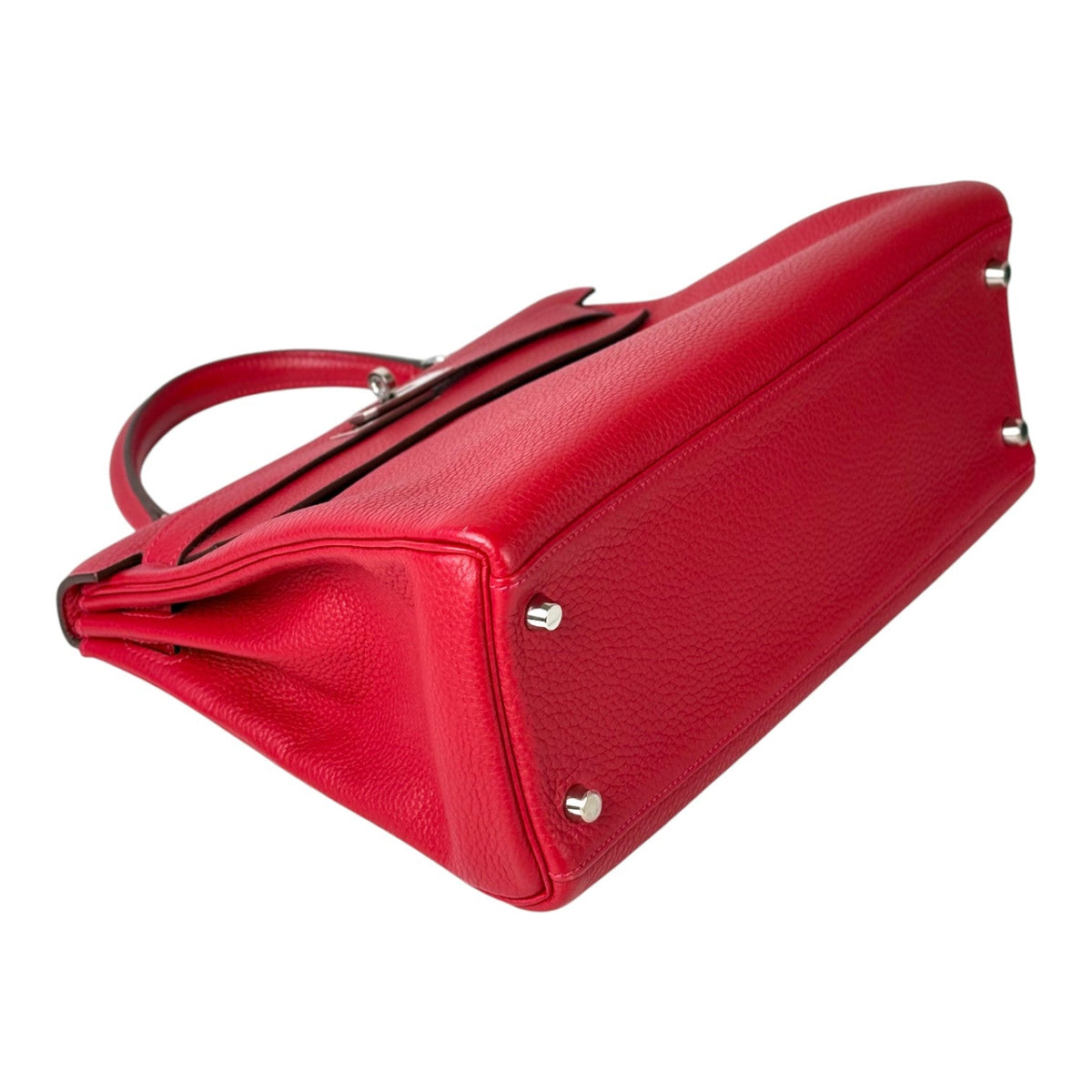 Hermes Red Kelly 32cm in Togo with PHW