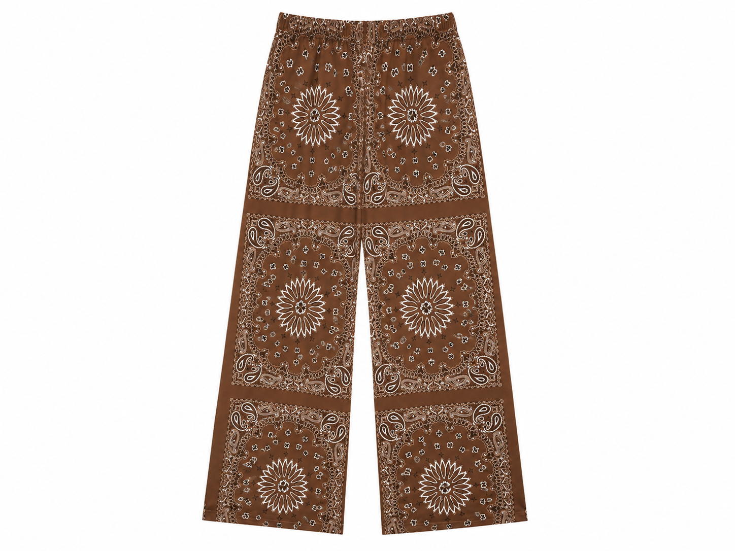 TROUSER PLACEMENT BANDANA CHOCOLATE SIDE PIPPING MCL13084