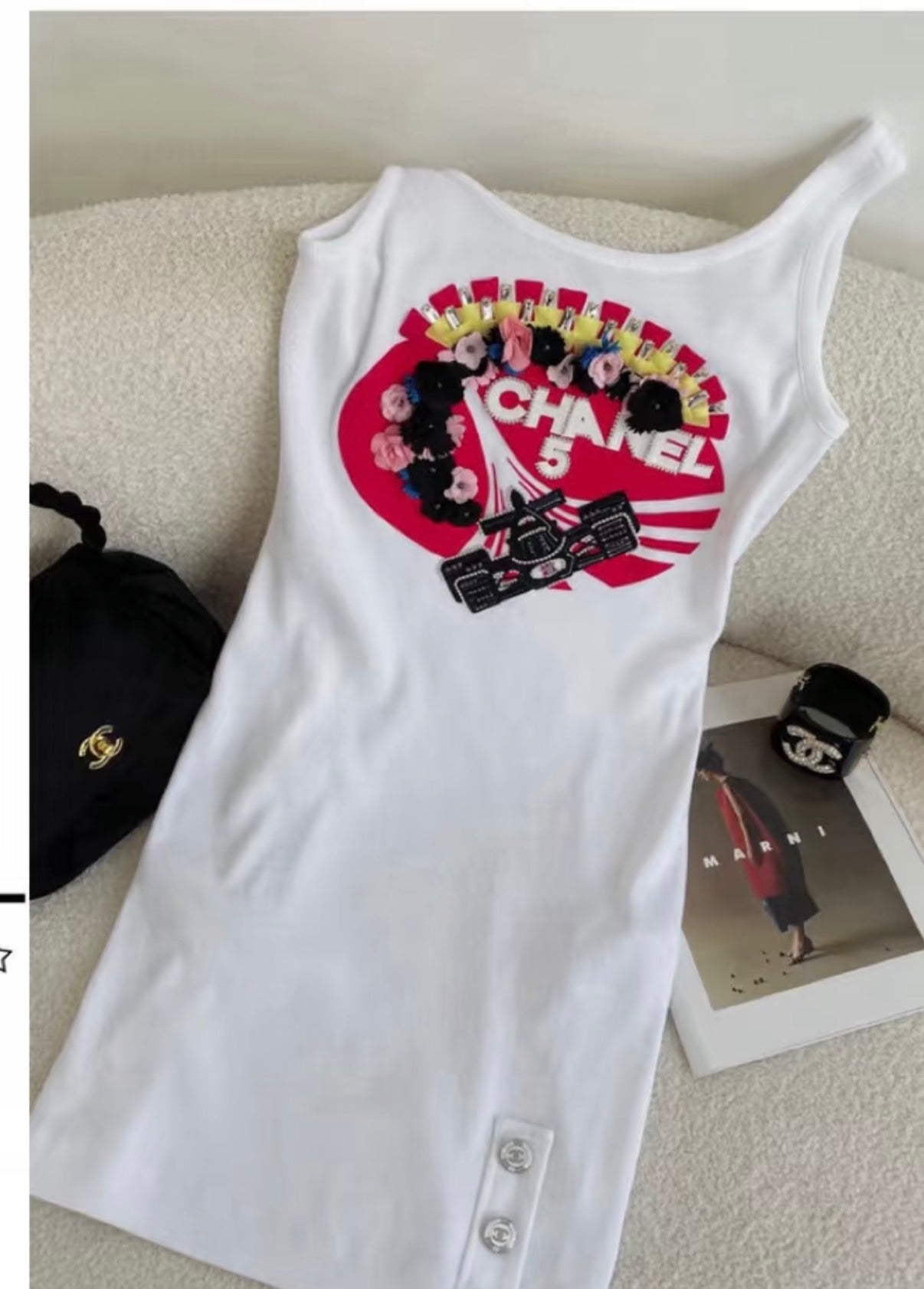 CHANEL RACER DRESS 38 AVCHK492