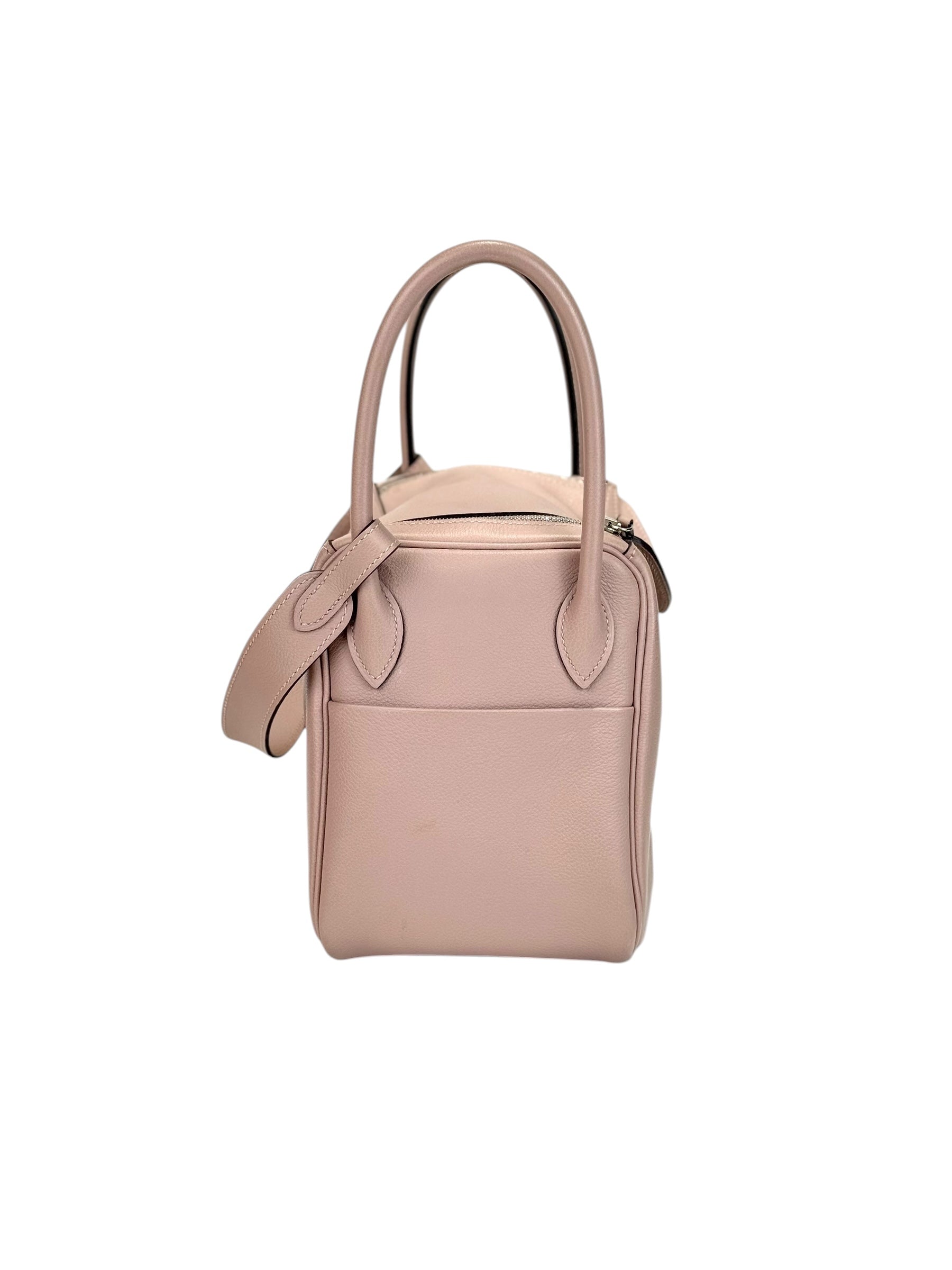Hermes Lindy 26cm Glycine Bag in Evercolor