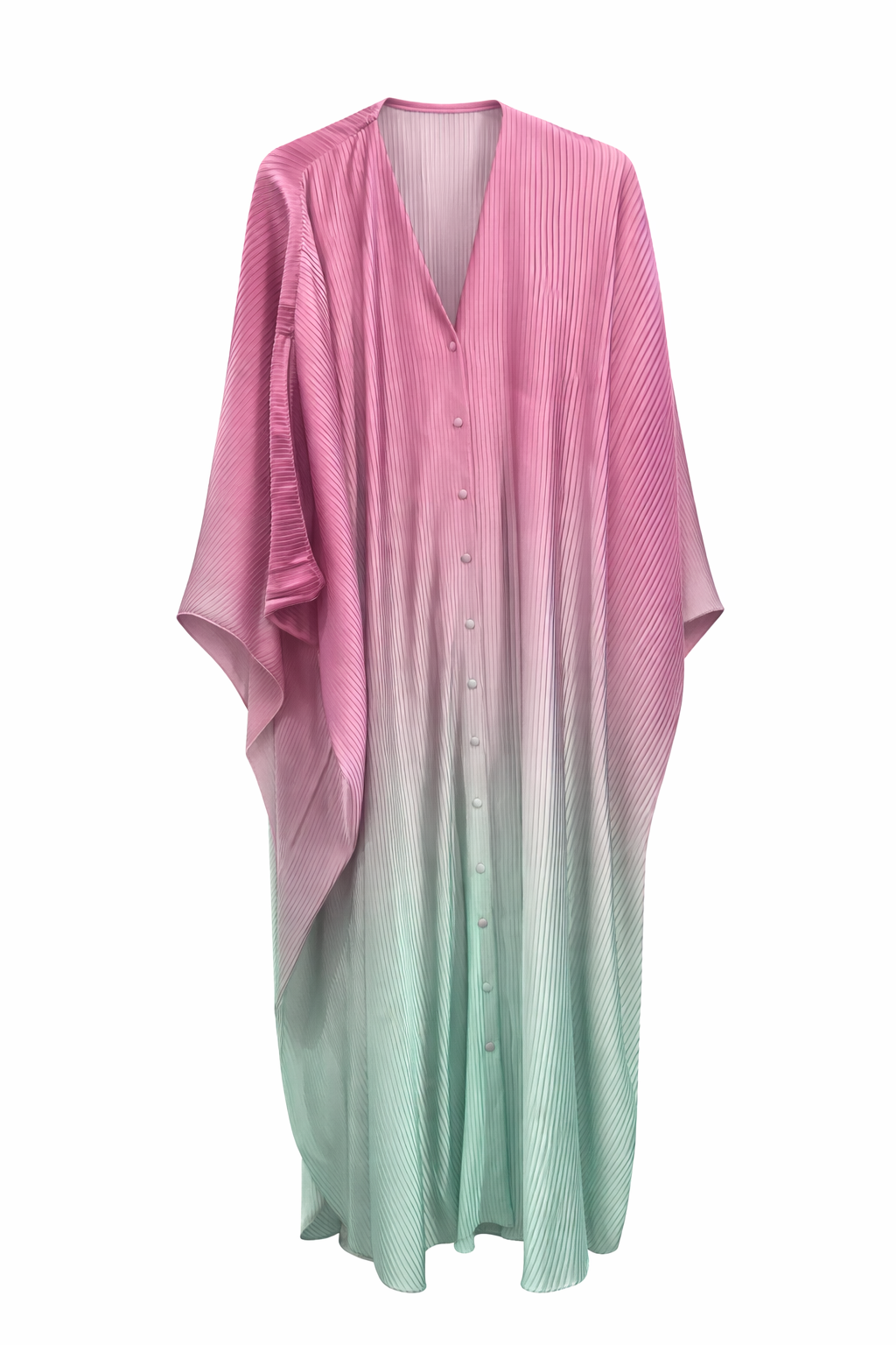 KAFTAN EVANGELIA PLEATED FUSHIA MCL00178