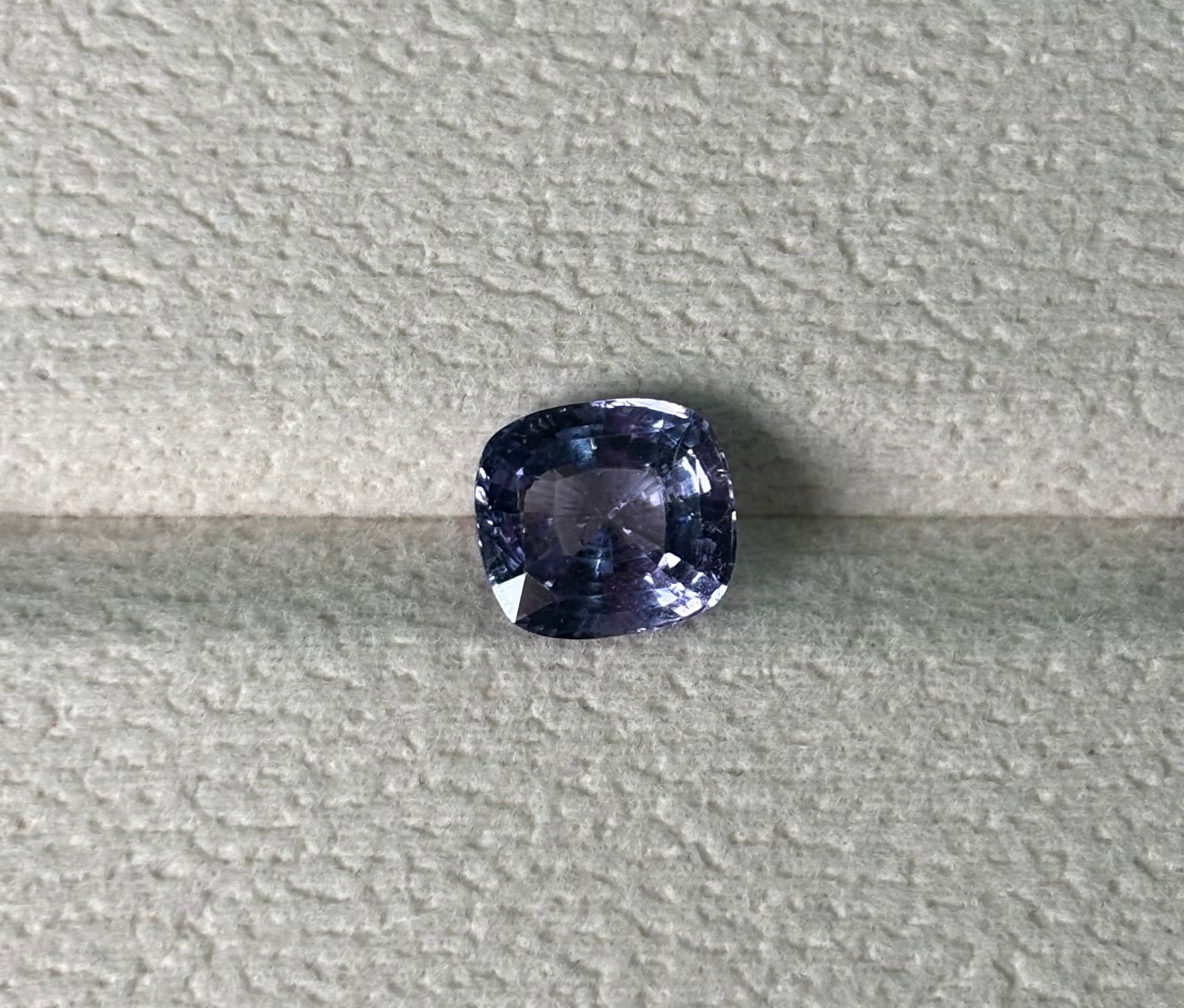 3.10ct Lavender Blue Spinel Mahenge Cushion ** DXBCS1629