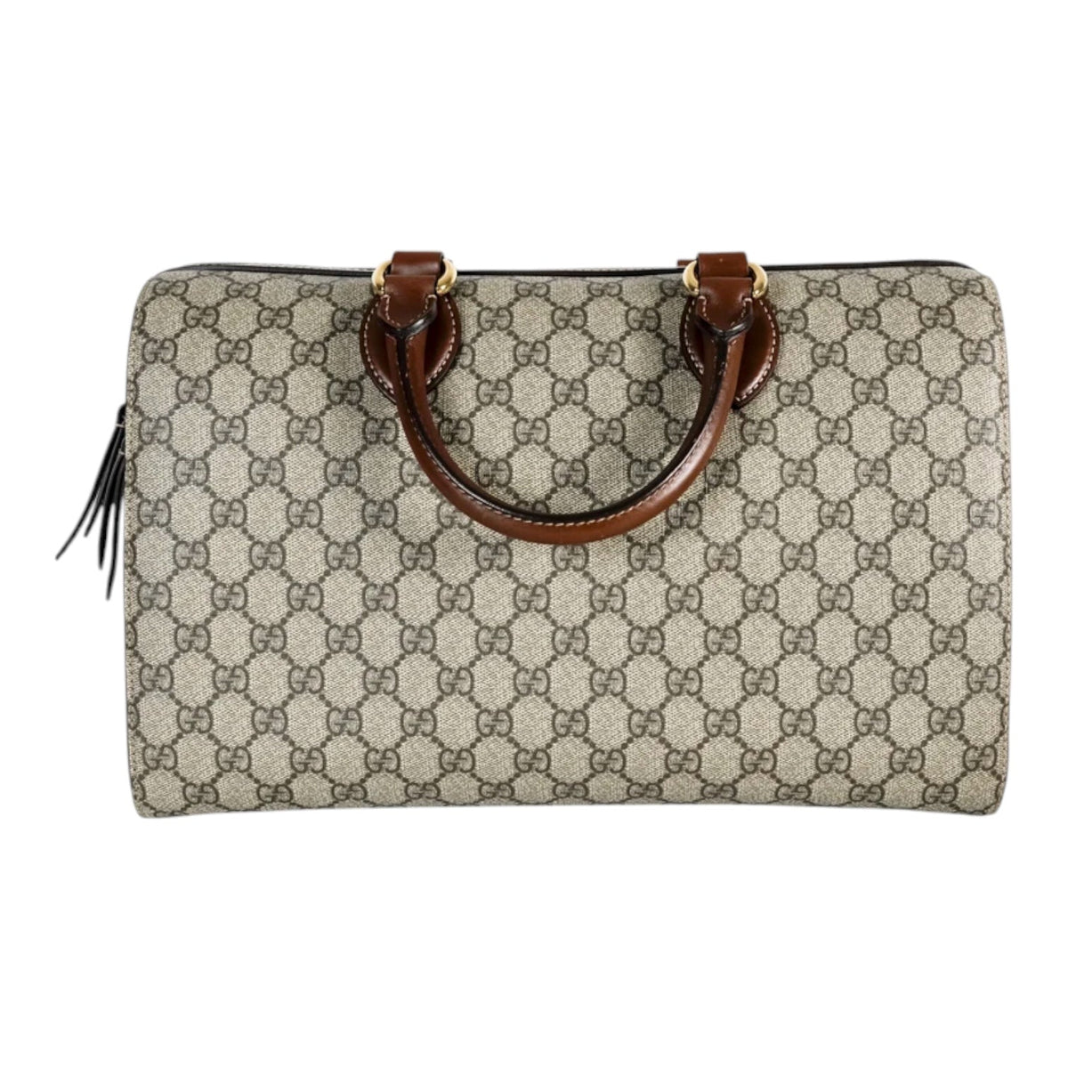 Gucci Monogram 35 GG Supreme Boston Bag