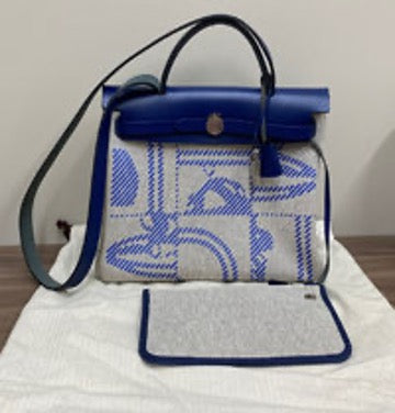 *HERMES Limited Edition "The Frenzied Bride" Graffiti Herbag 31 Mother-and-Child Handbag/Shoulder Bag/Crossbody Bag 3042605274864