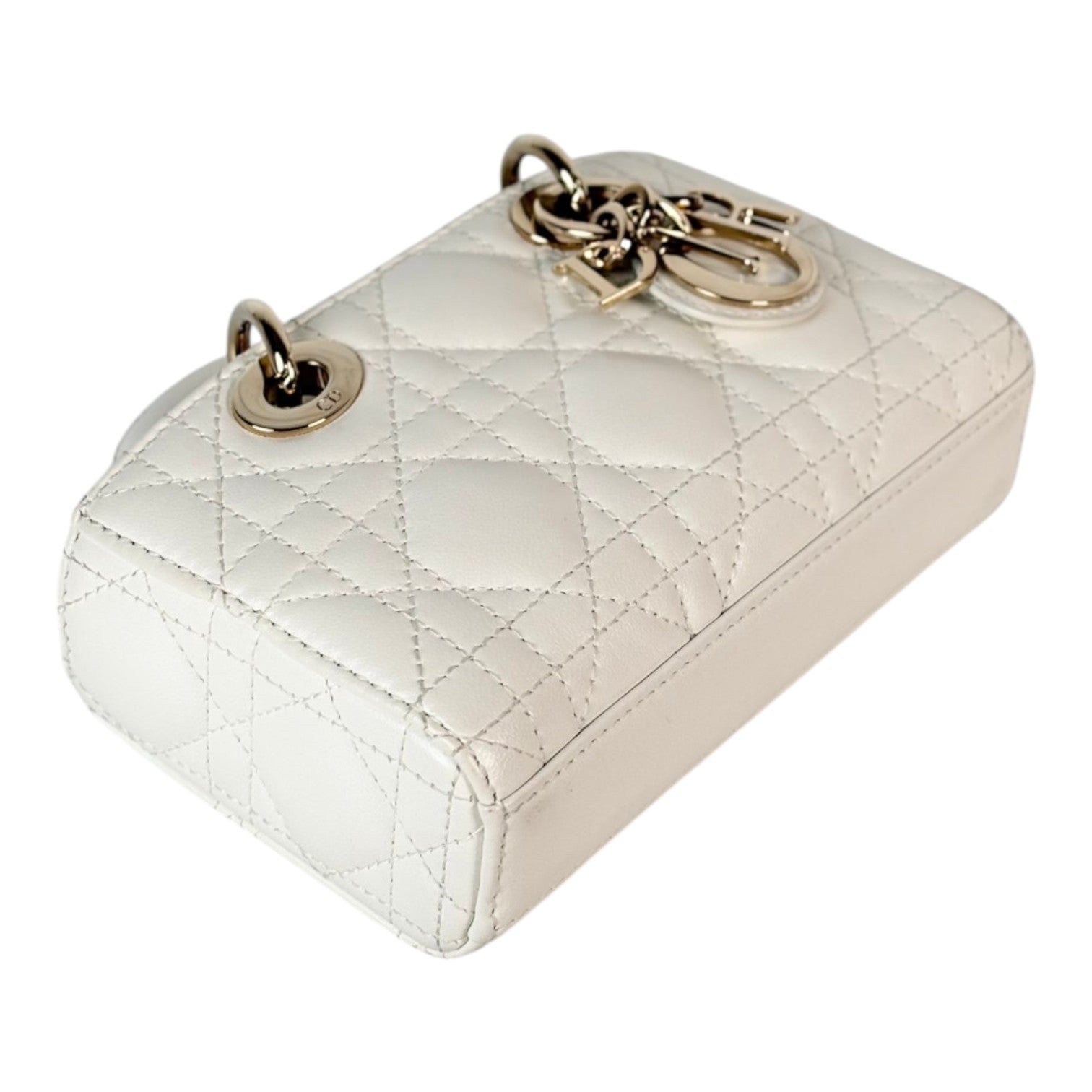Dior Micro White Lady D-Joy Bag