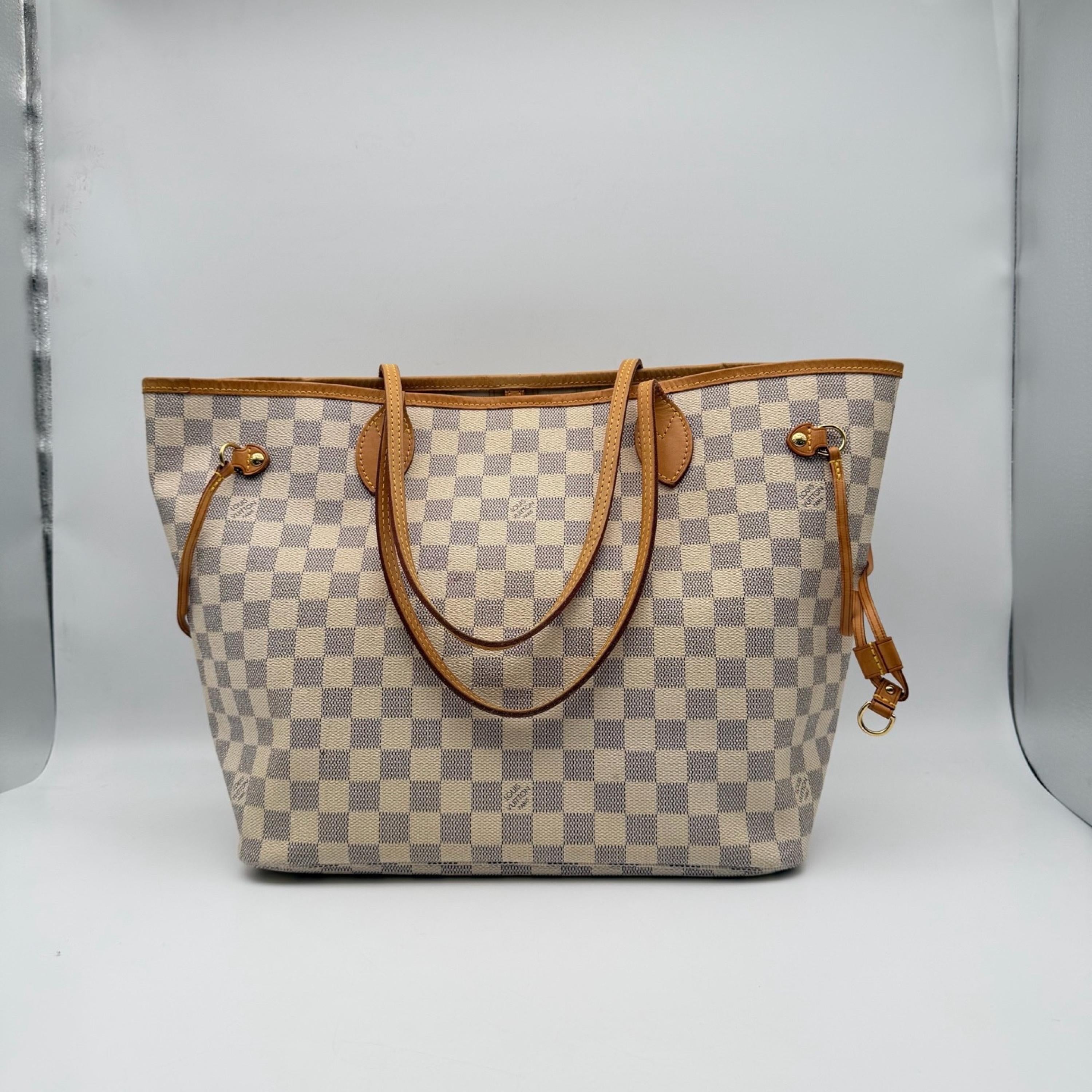Louis Vuitton Damier Azur Neverfull Mm Tote Bag C345607