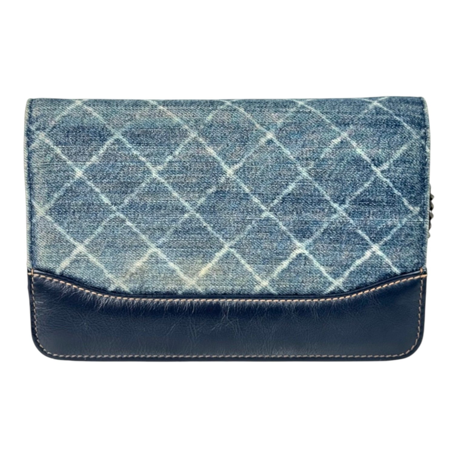Chanel Denim Blue Wallet on Chain