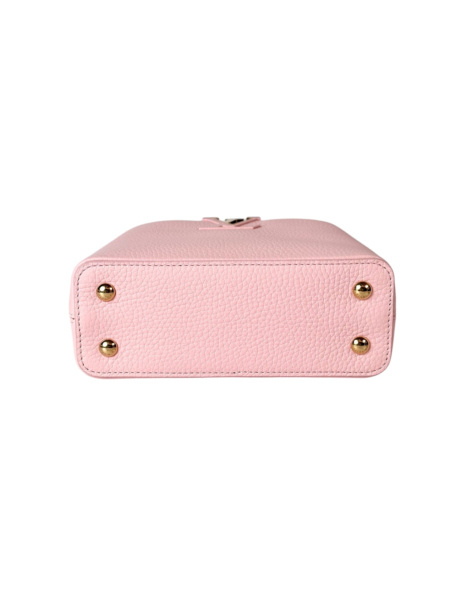 Louis Vuitton Pink Capucines 21cm Bag