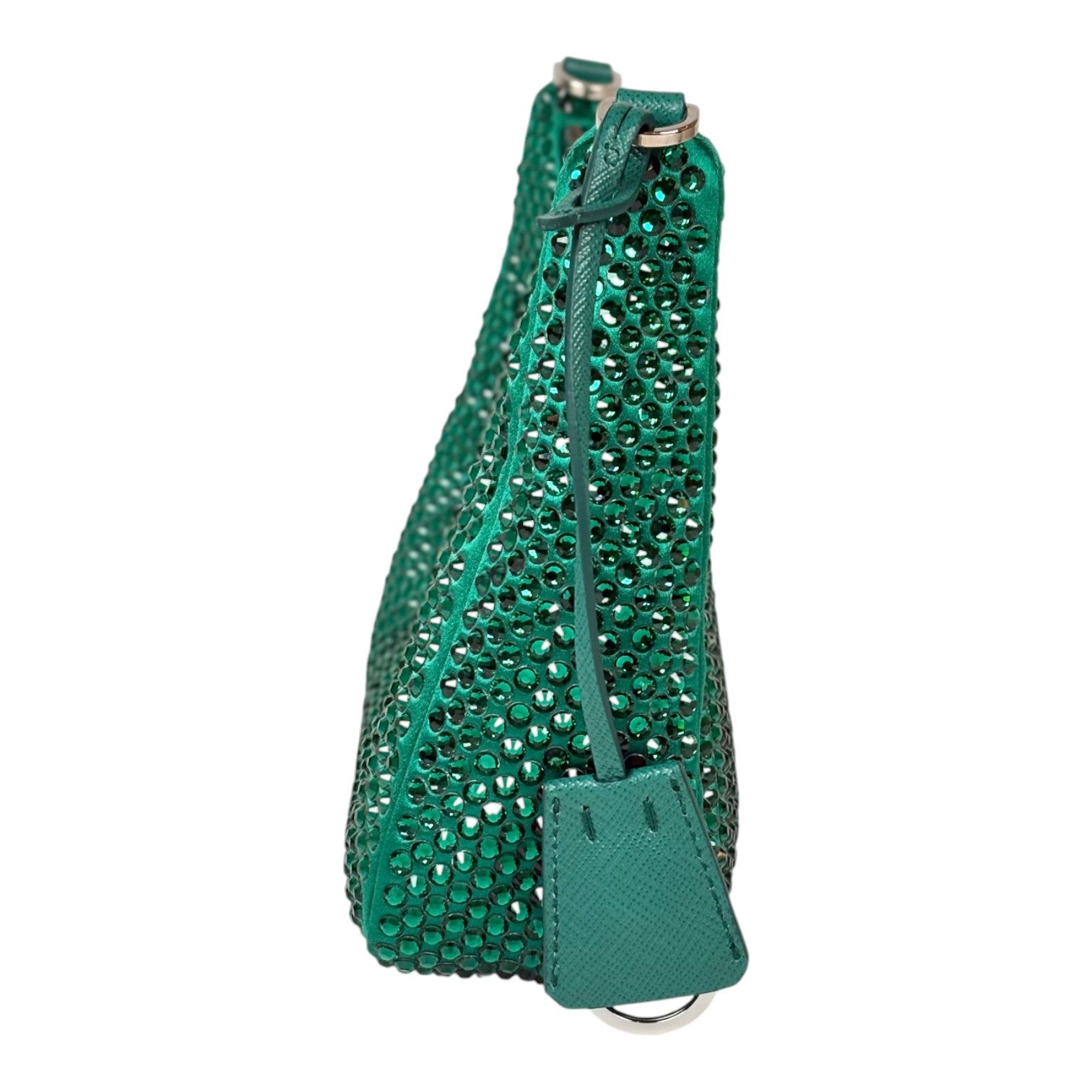 Prada Re-edition Crystal Bag Green