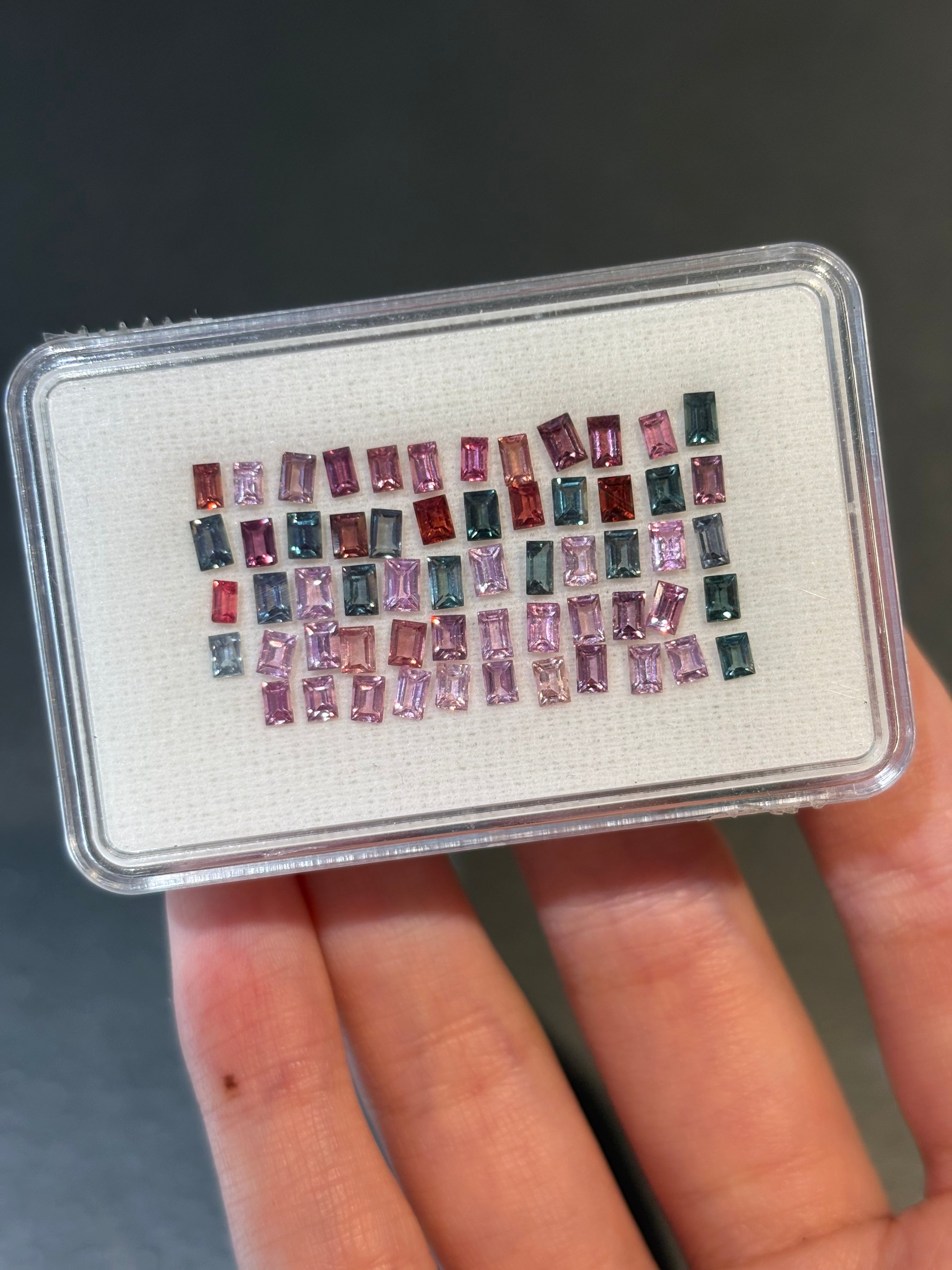 6.10ct Spinel Baguette Set DXBCS5693