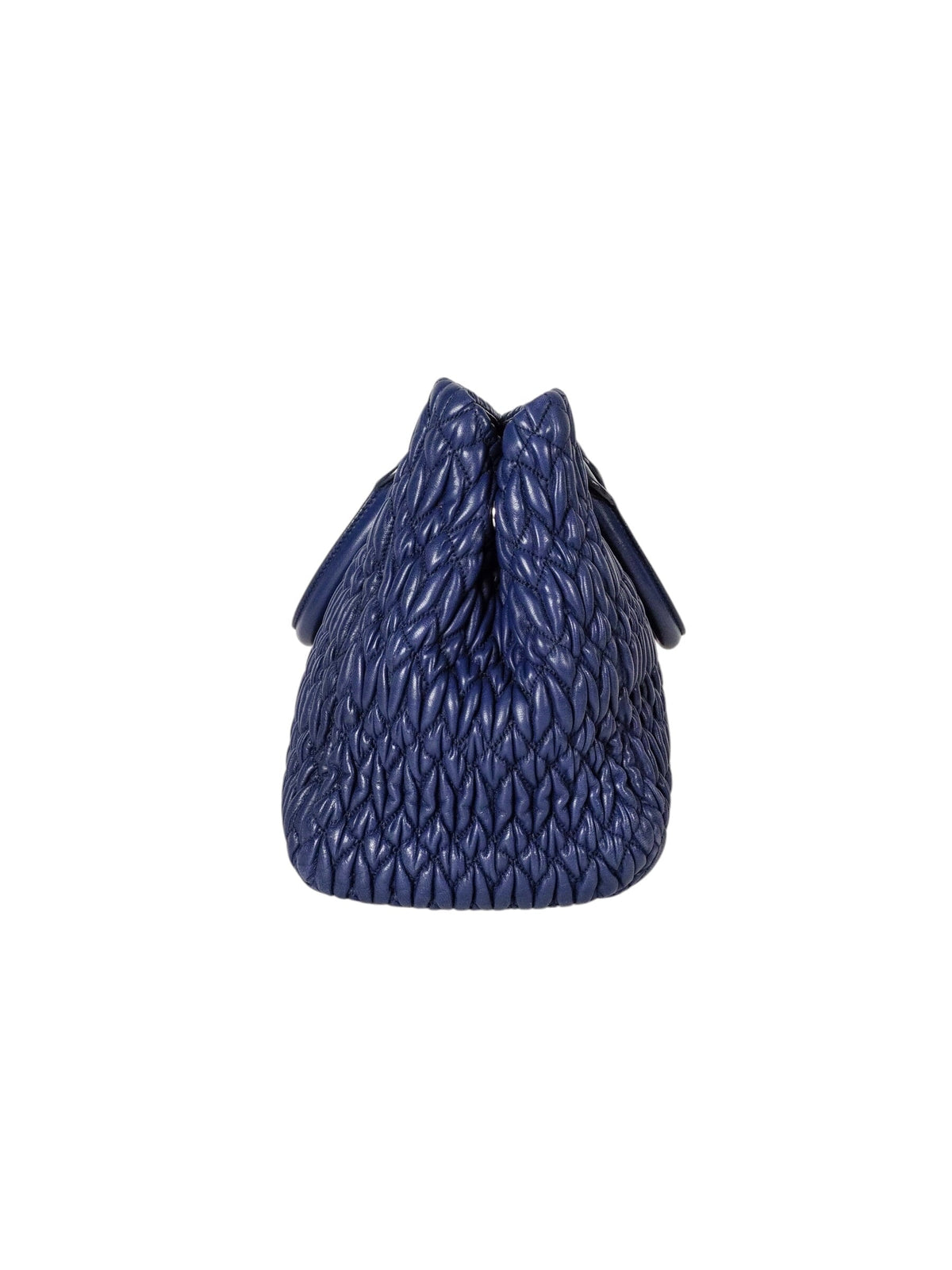 Miu Miu Navy Blue Crystal Tote Bag