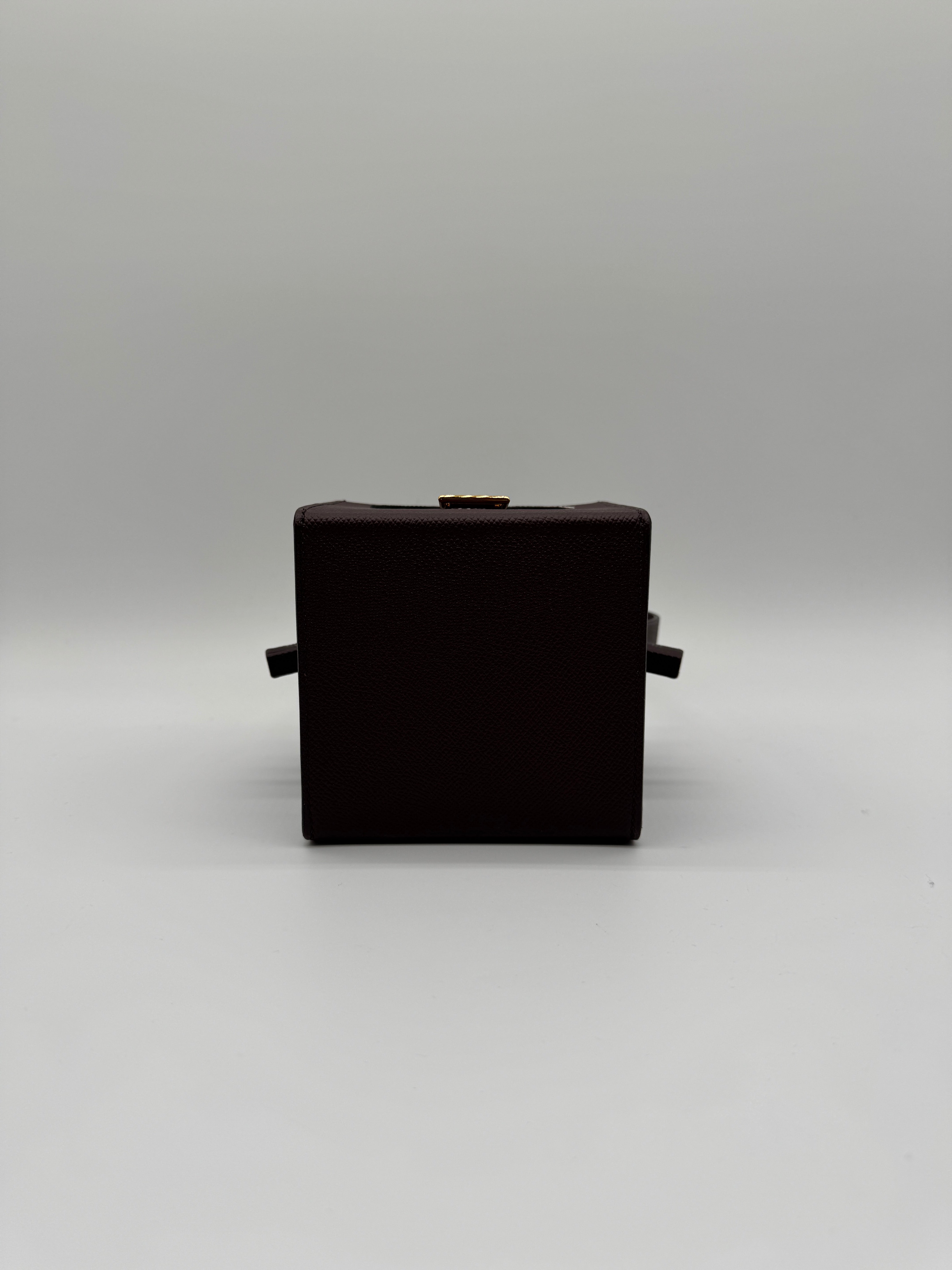 Hermès Petit H robot rouge sellier - cassis