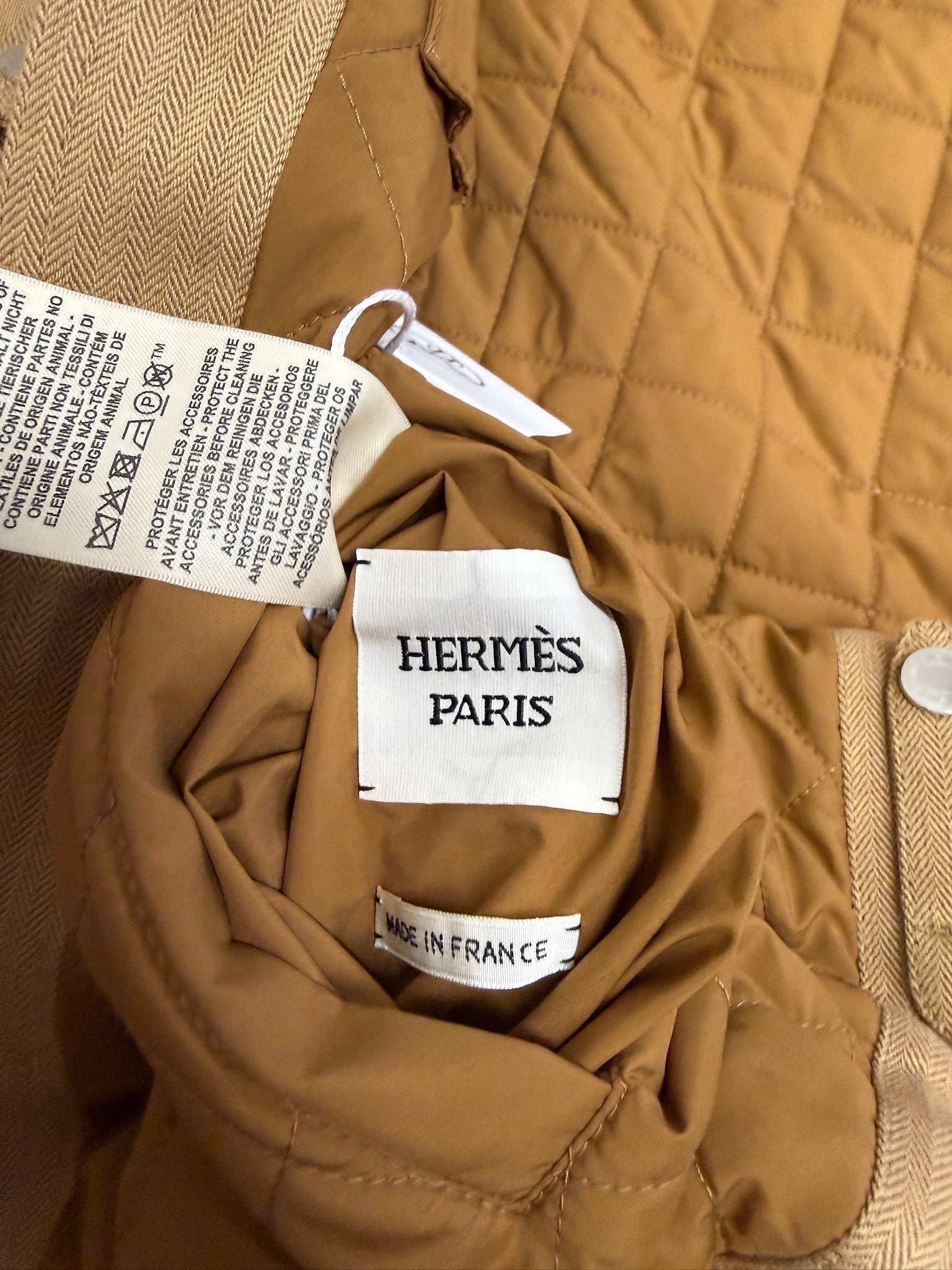 Hermès Reversible Bomber Jacket - Brown