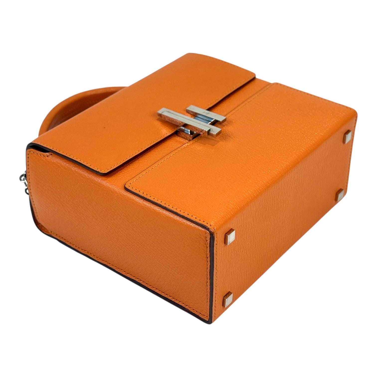 Hermes Cinhtic Box Bag Orange - C Stamp