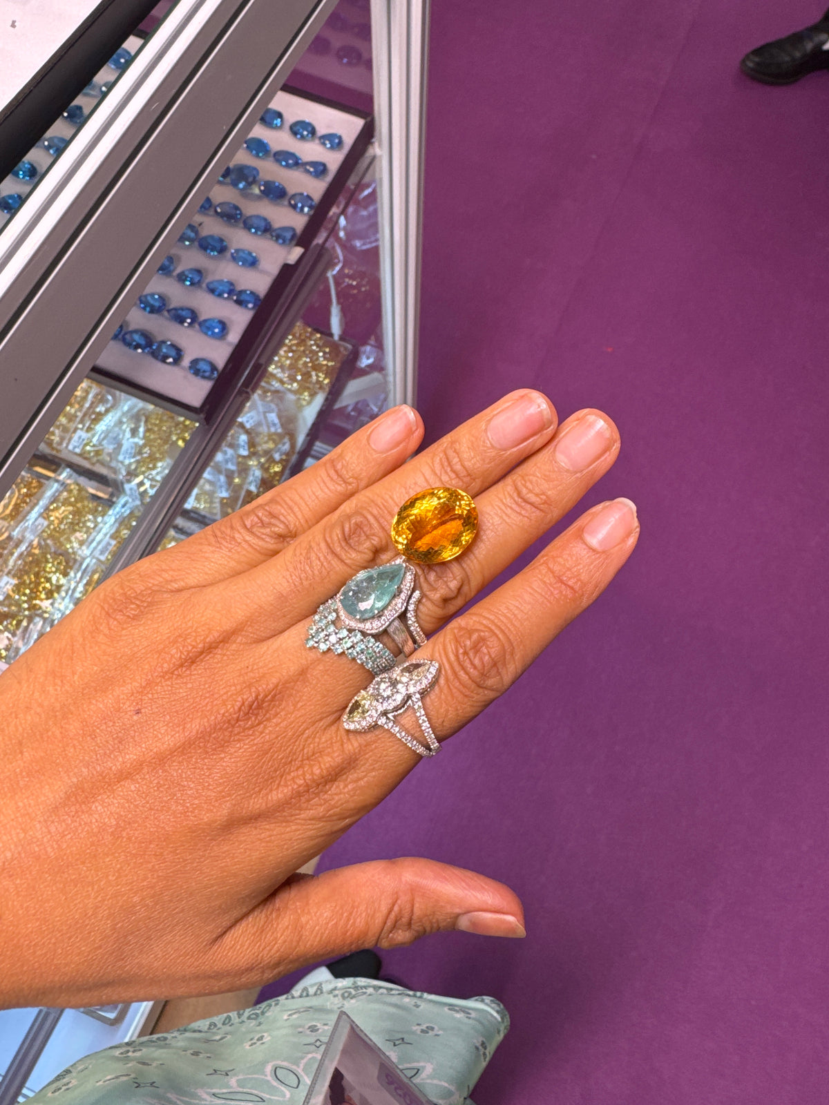 Gemfair citrine oval 120