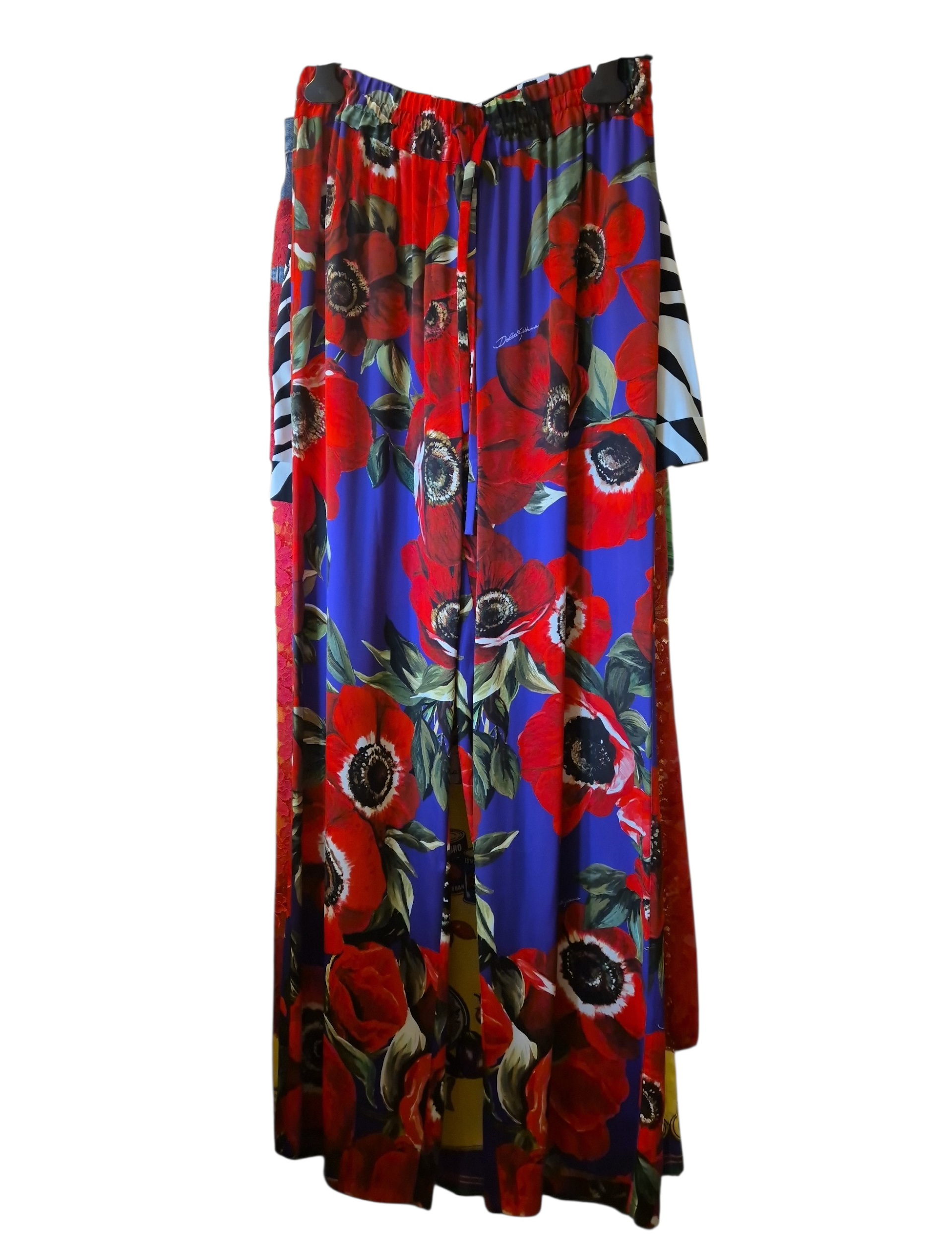 Dolce & Gabbana Pants Multicolour Poppy Flowers DG6164B