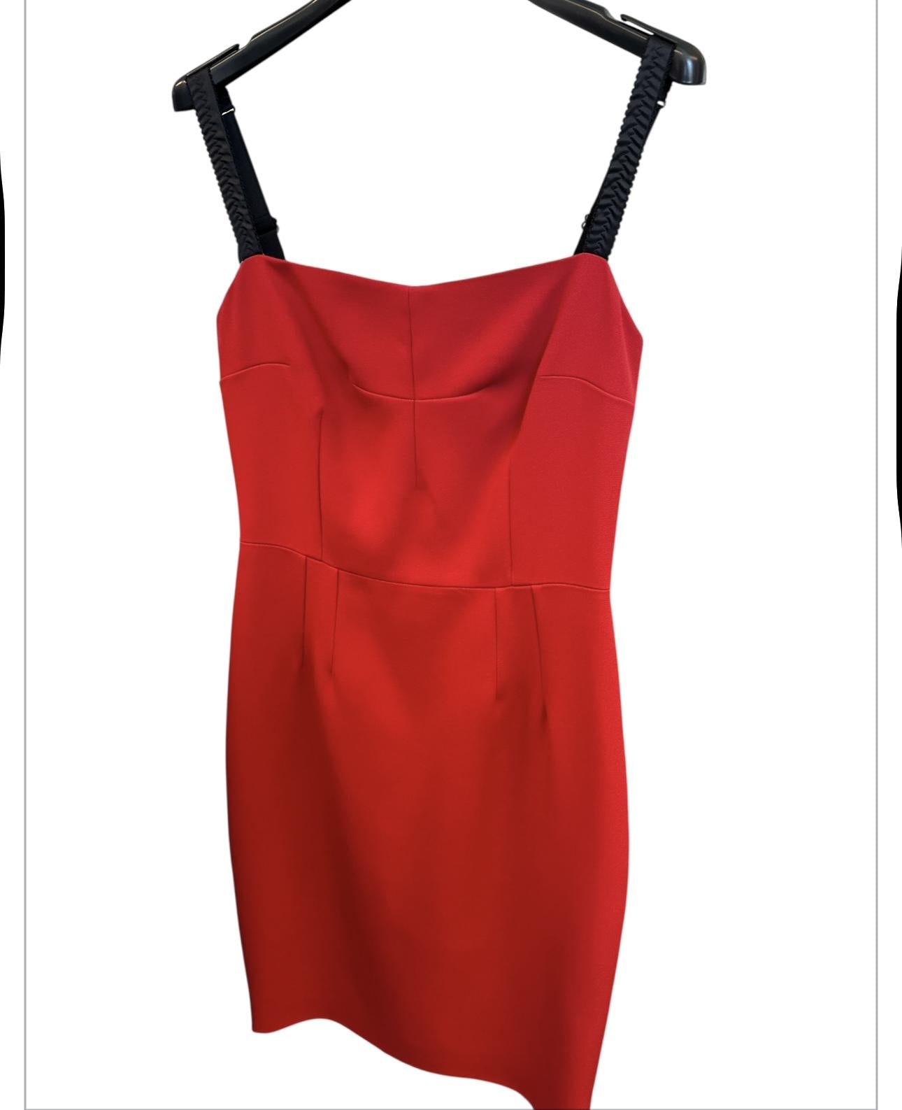 Dolce & Gabbana Dress loght Red DG apparel DG4038B