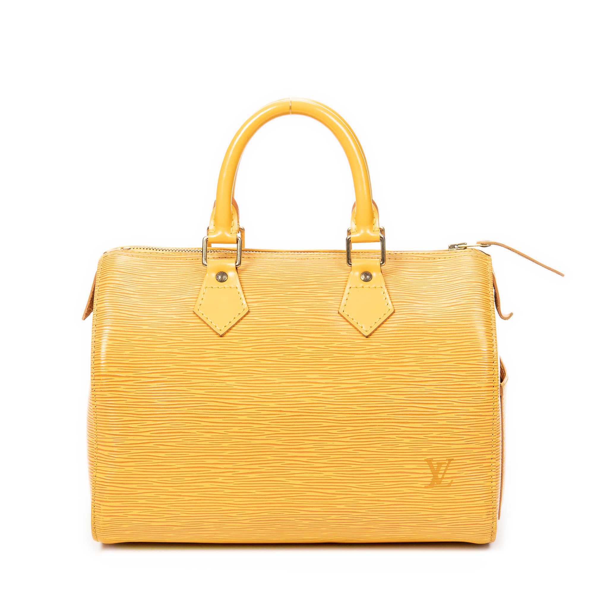 Louis Vuitton Speedy 25 Yellow Epi 264D