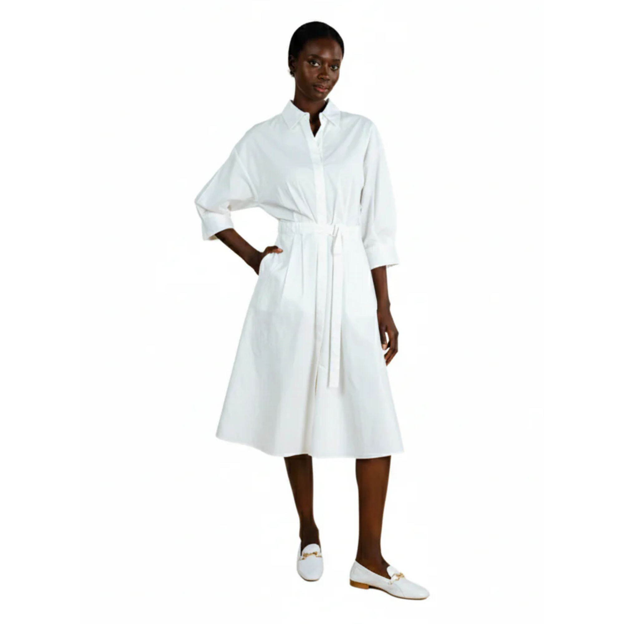 ABITO IRMA COOL COTTON ST DRESS (فستان)