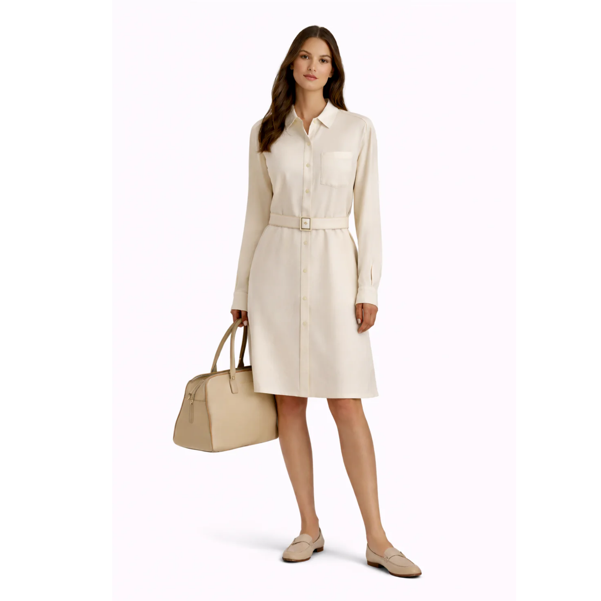 ABITO YARA MATT SILK DRESS (فستان)