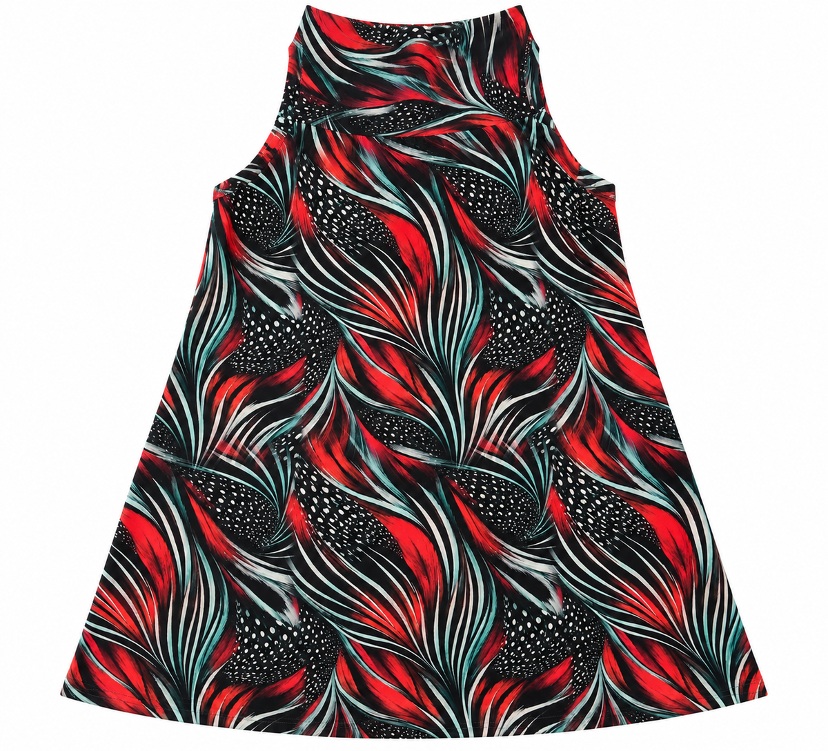 SHIRT COSIMA PLUMES VERT RED MCL13481