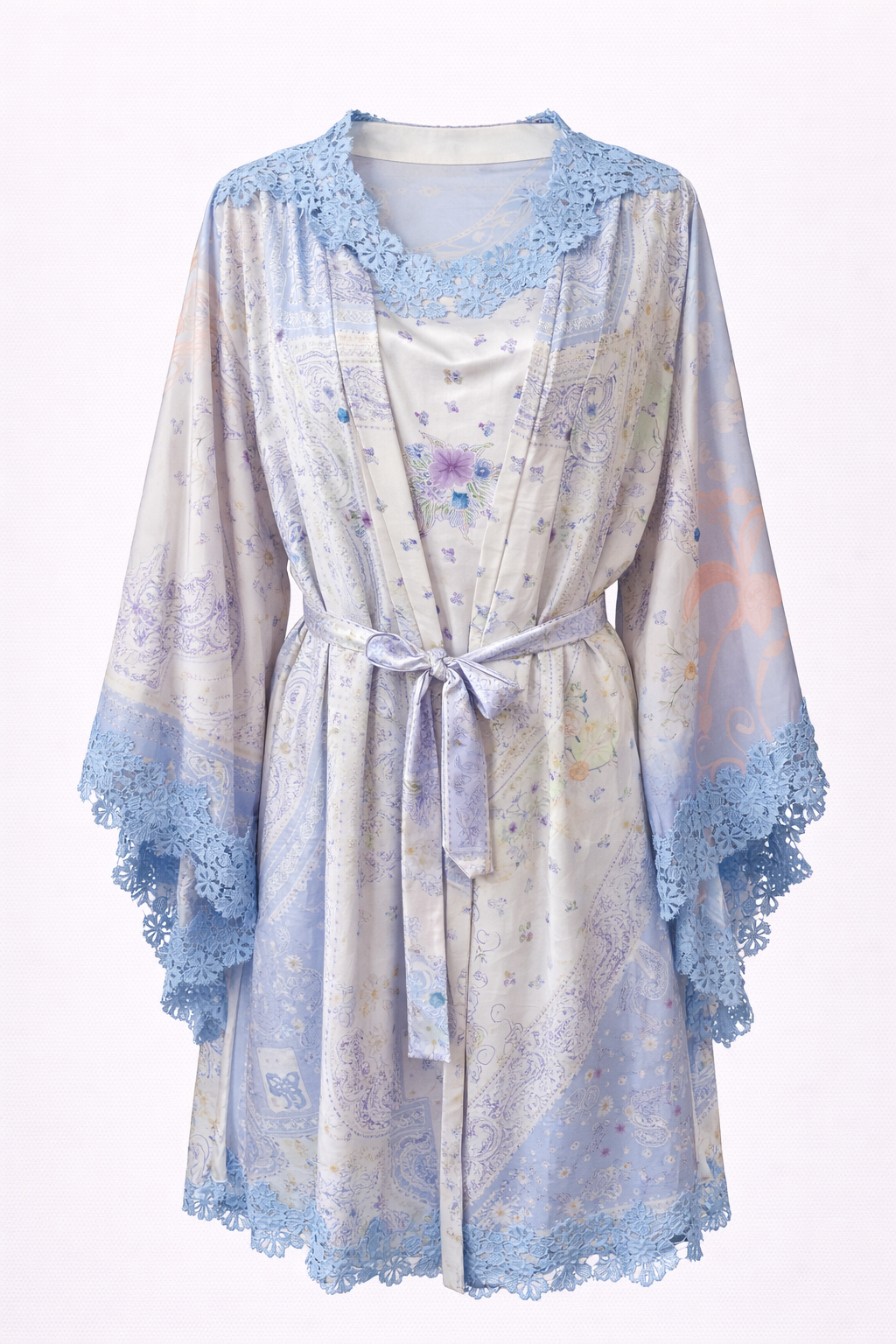Shirt Sabrina Lace BANDANA LAVENDER BLUE MCL00326