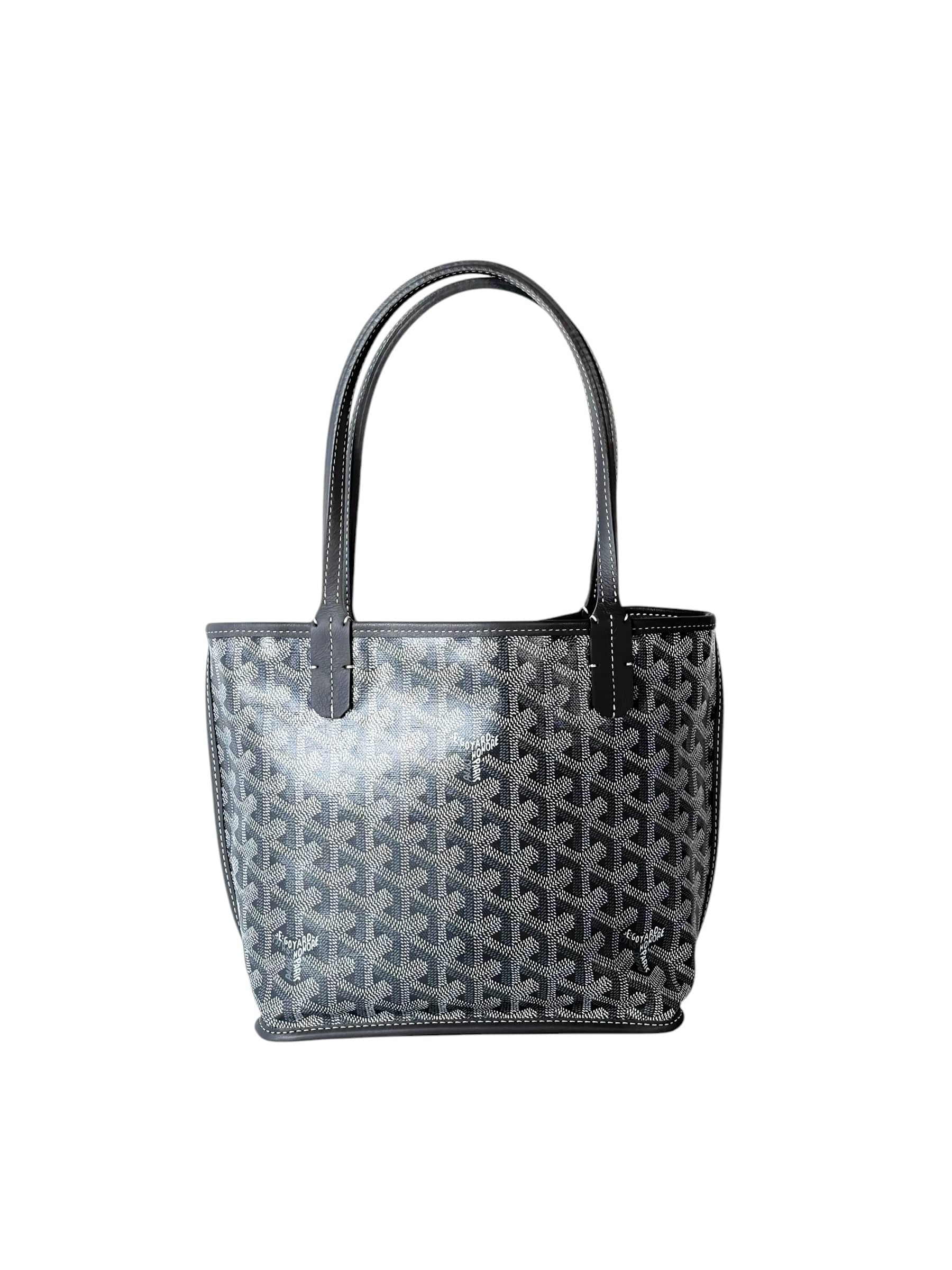 Goyard Mini Grey Tote Bag