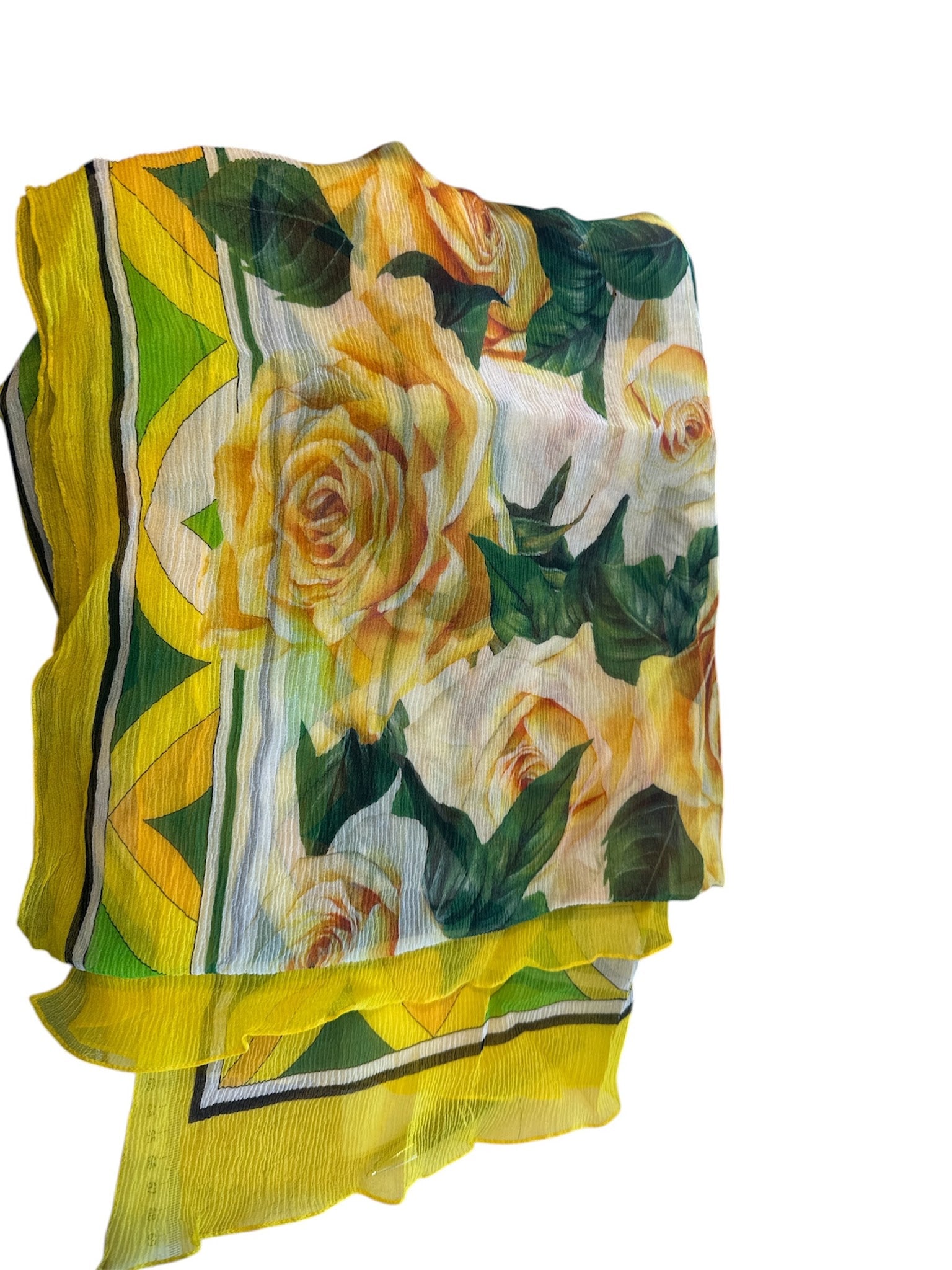 Dolce & Gabbana Scarf Silk Multicolour Rosa Print DG1908A