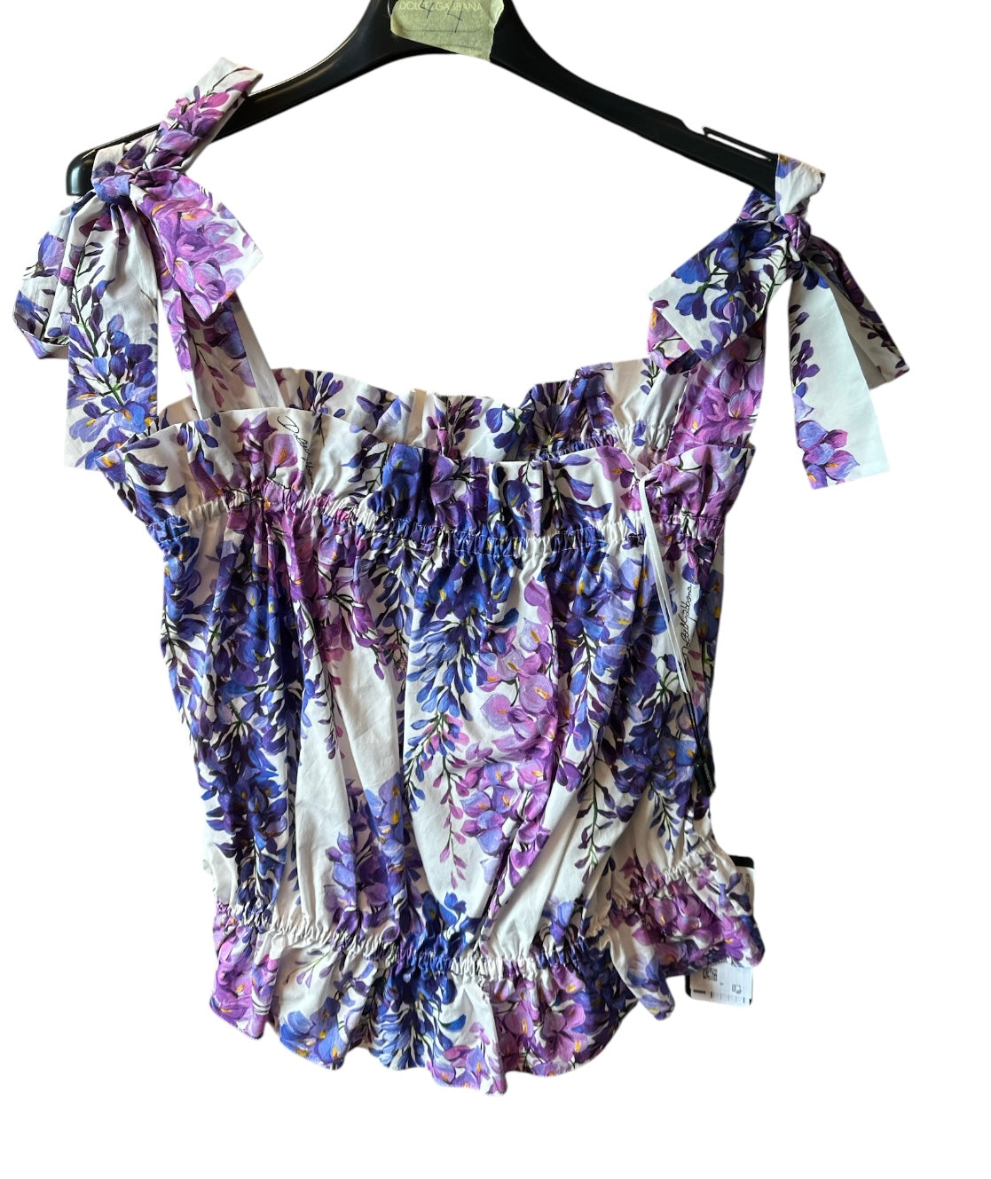Dolce & Gabbana T-shirt Cotton Multicolour Flora Print DG3221B