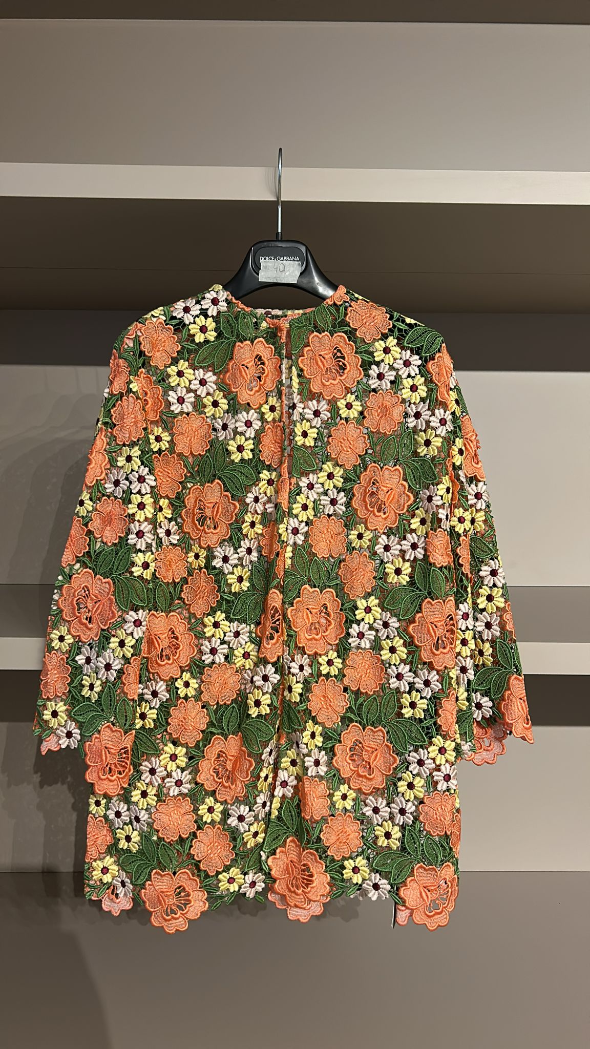 Dolce & Gabbana MulticolourE Pastel Flower LUREX TSHIRT DG3162B