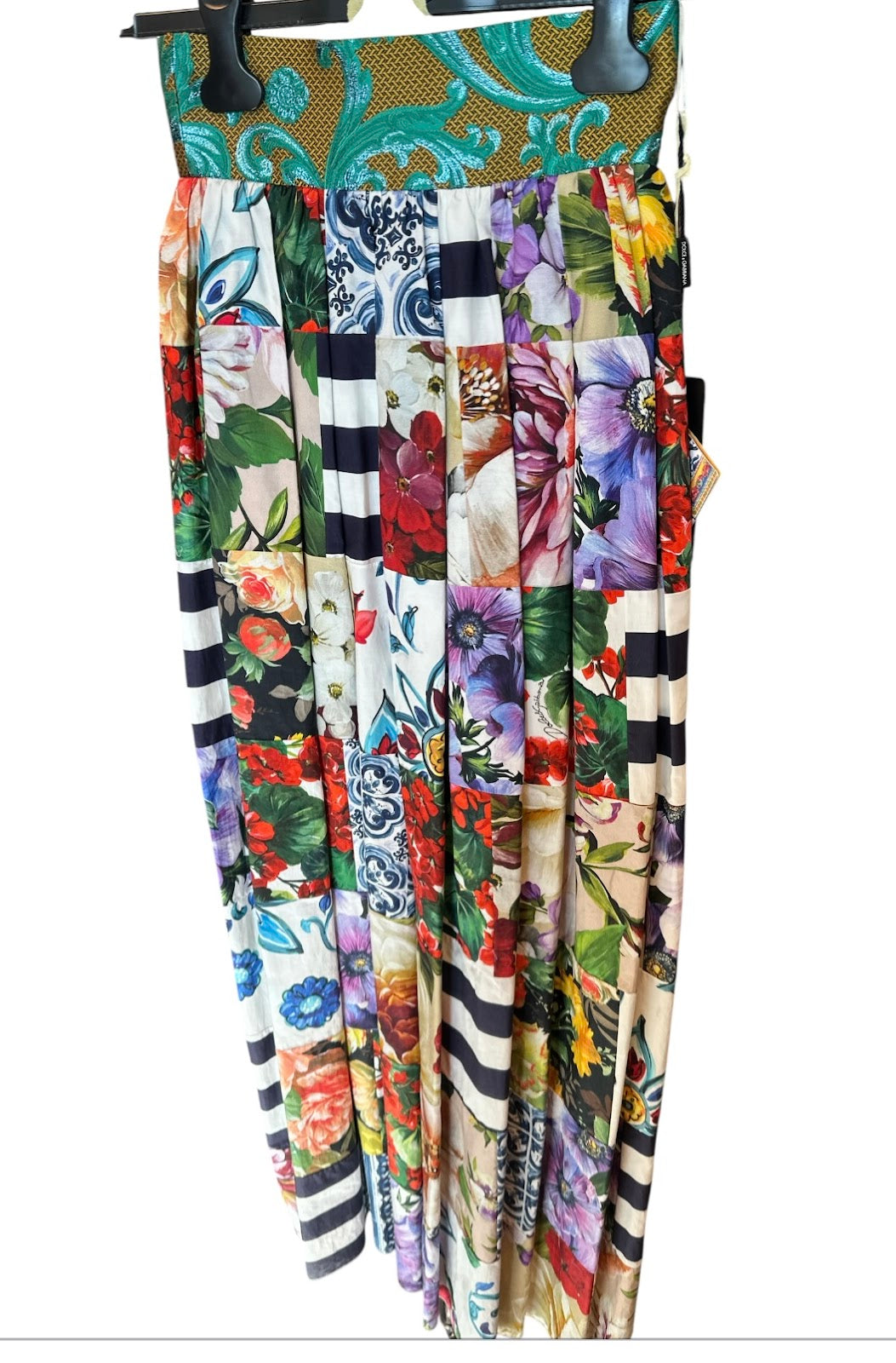 Dolce & Gabbana Multicolour Patchwork Skirt DG9019B