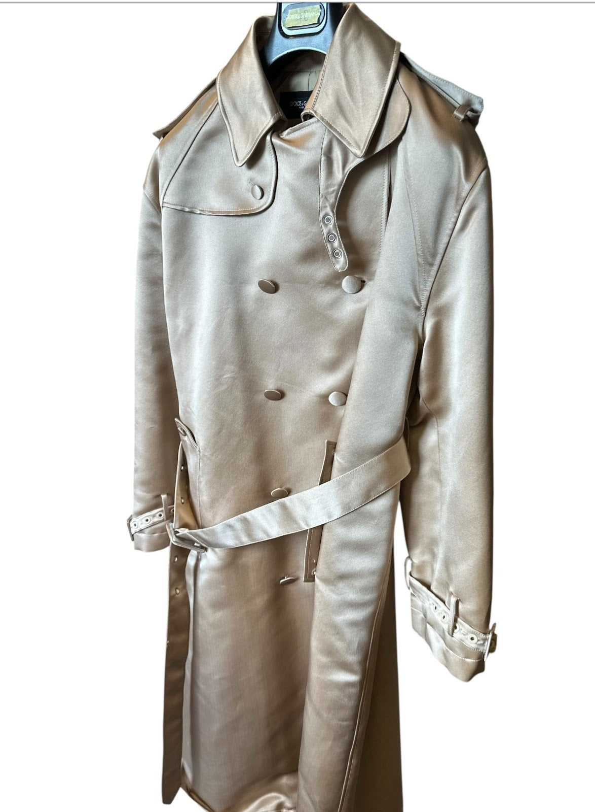 Dolce & Gabbana Jacket Long beige DG classic DG5108B