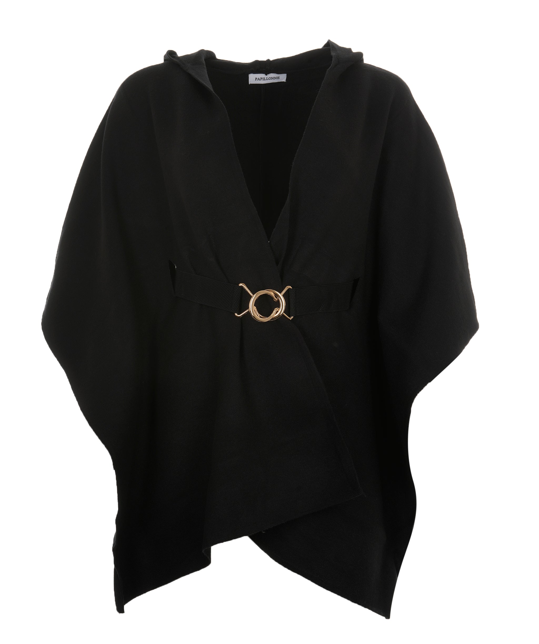 Black Cape Style Coat one size AKC0138