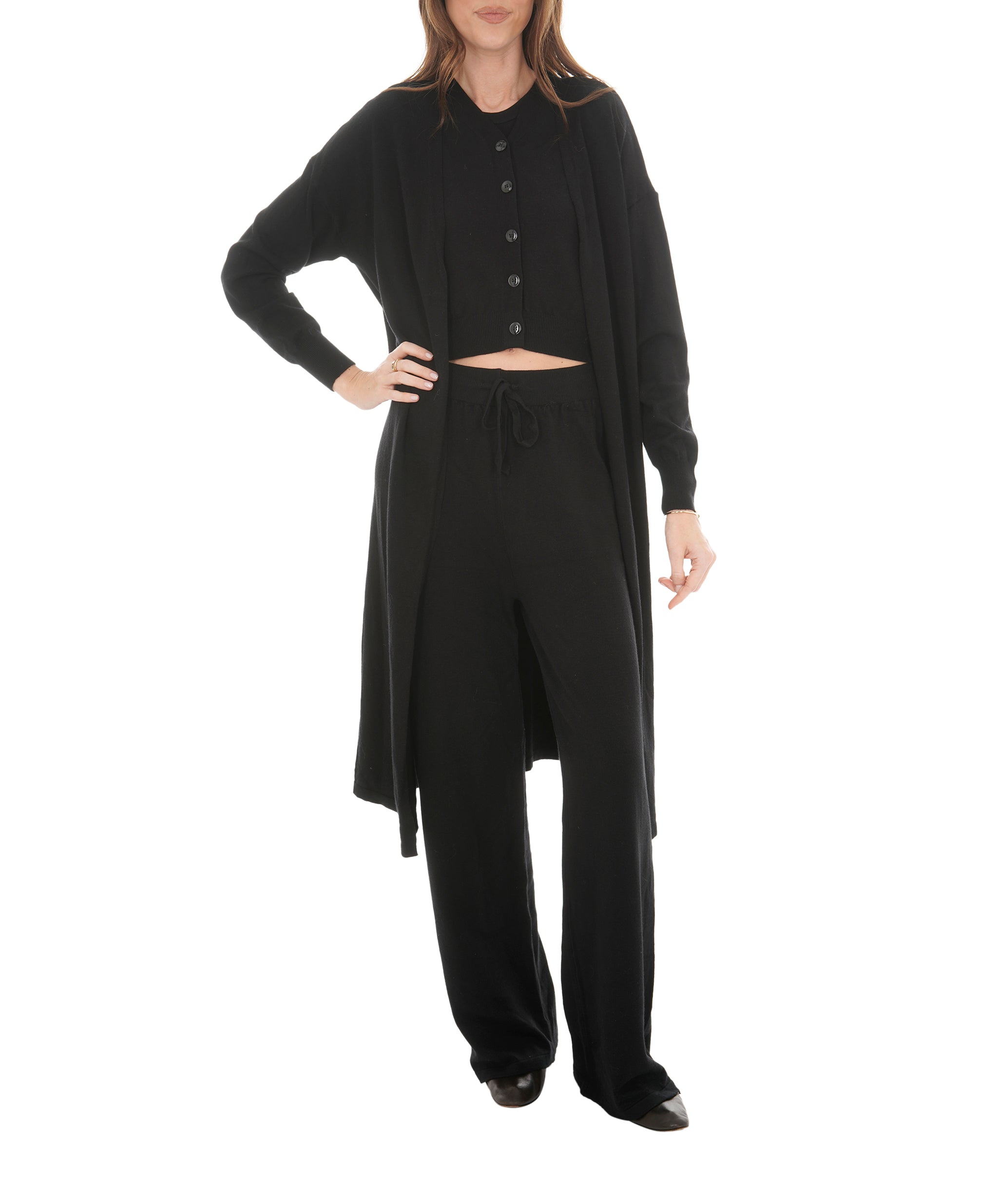 3 piece black large AKC0164