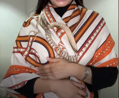 Châle 140 cashmere scarf ALC3614