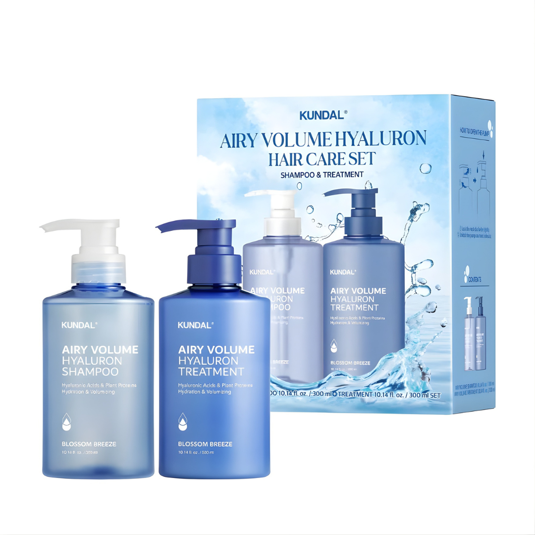 Airy Volume Hyaluron Edition (Shampoo 300ml + Treatment 300ml) (LP)
