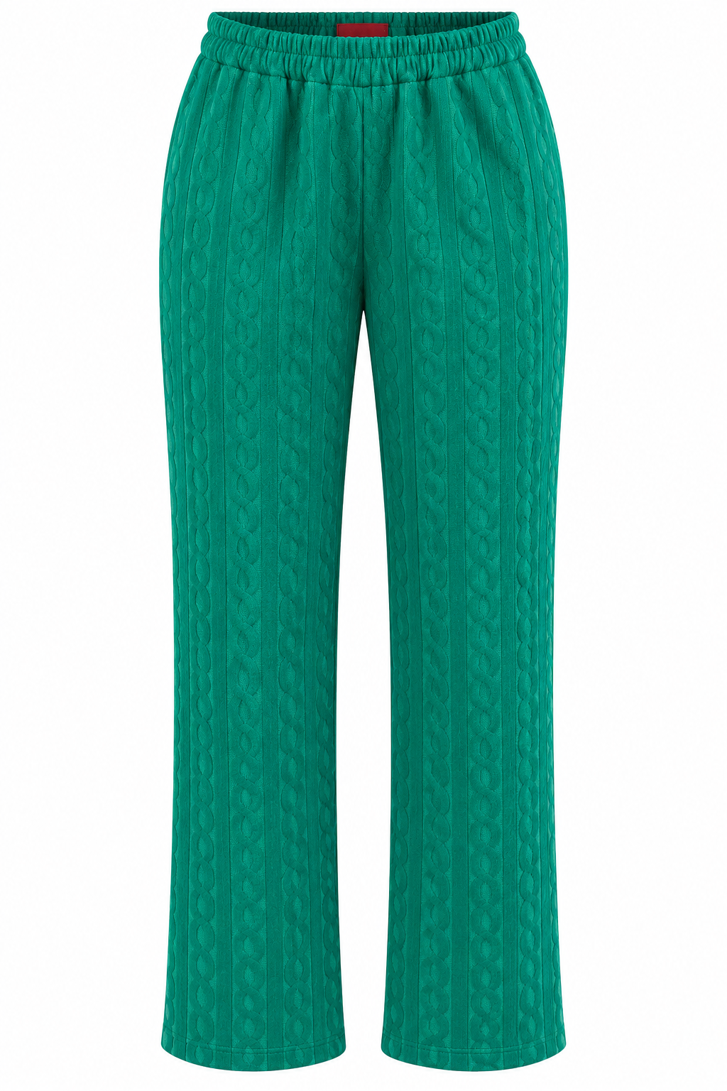 TROUSER MARLENA KNITWEAR GREEN MCL13595