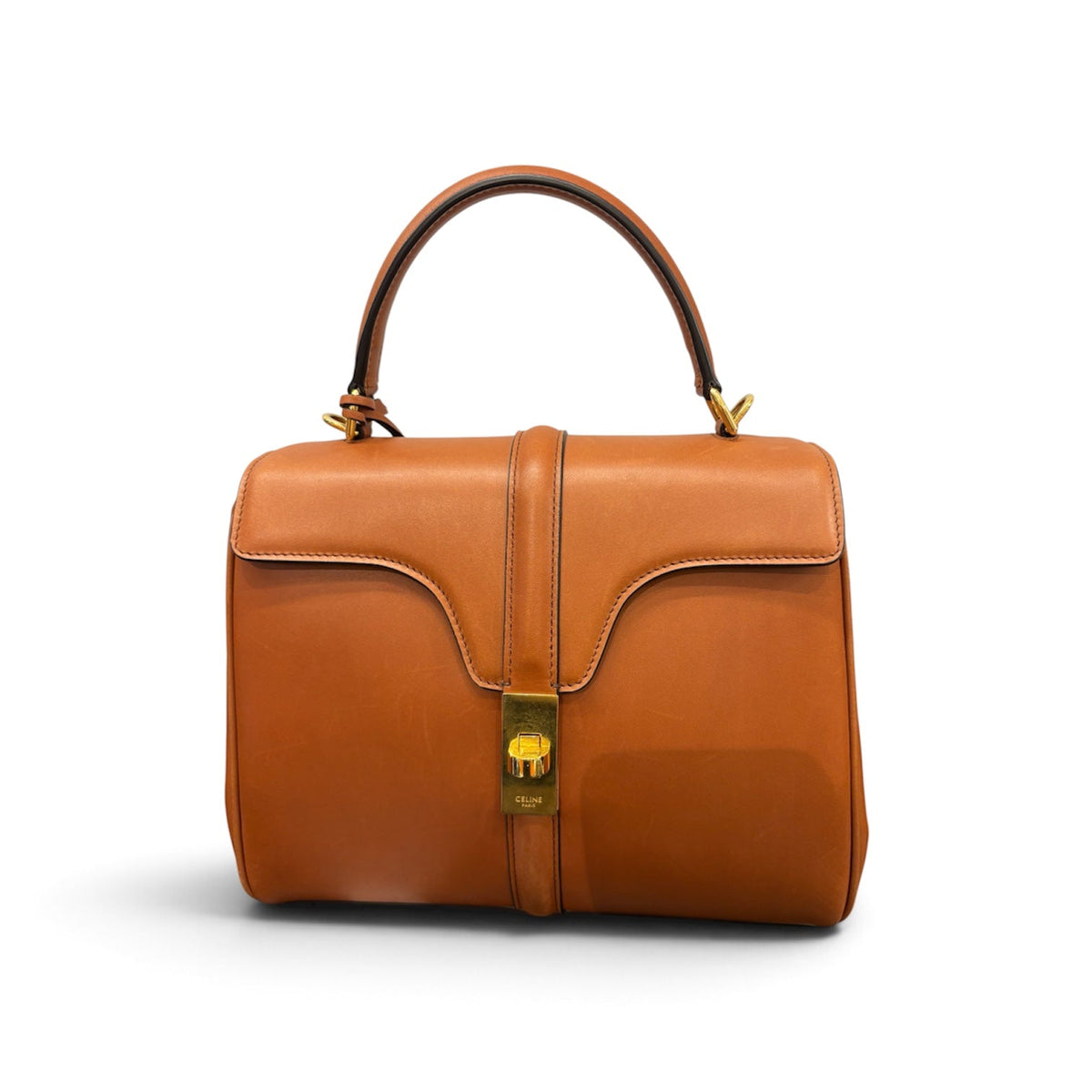 Celine Tan Small Bag in Calfskin
