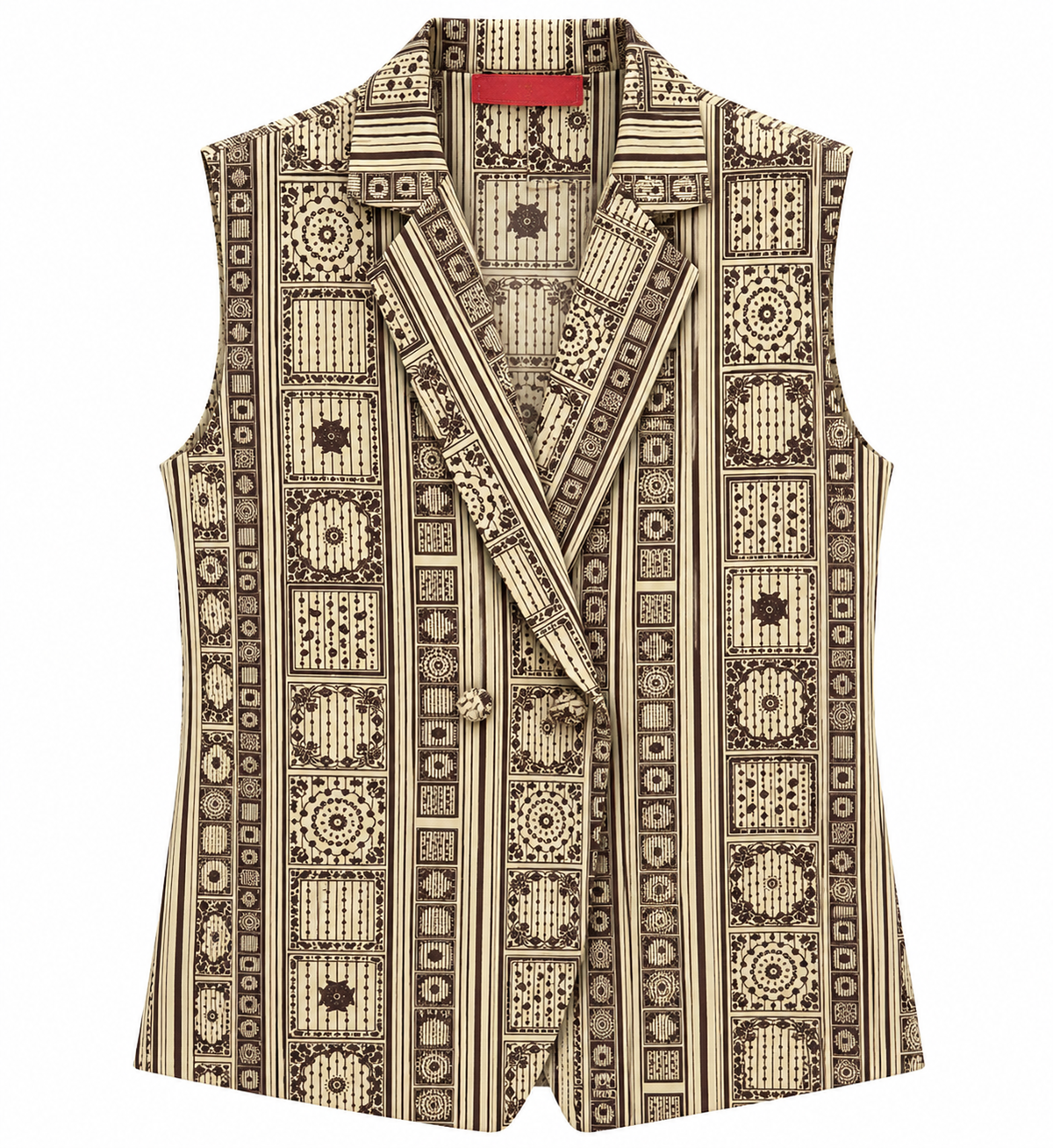 JACKET JUJU BANDANA STRIPES SILK LINING MCL13272