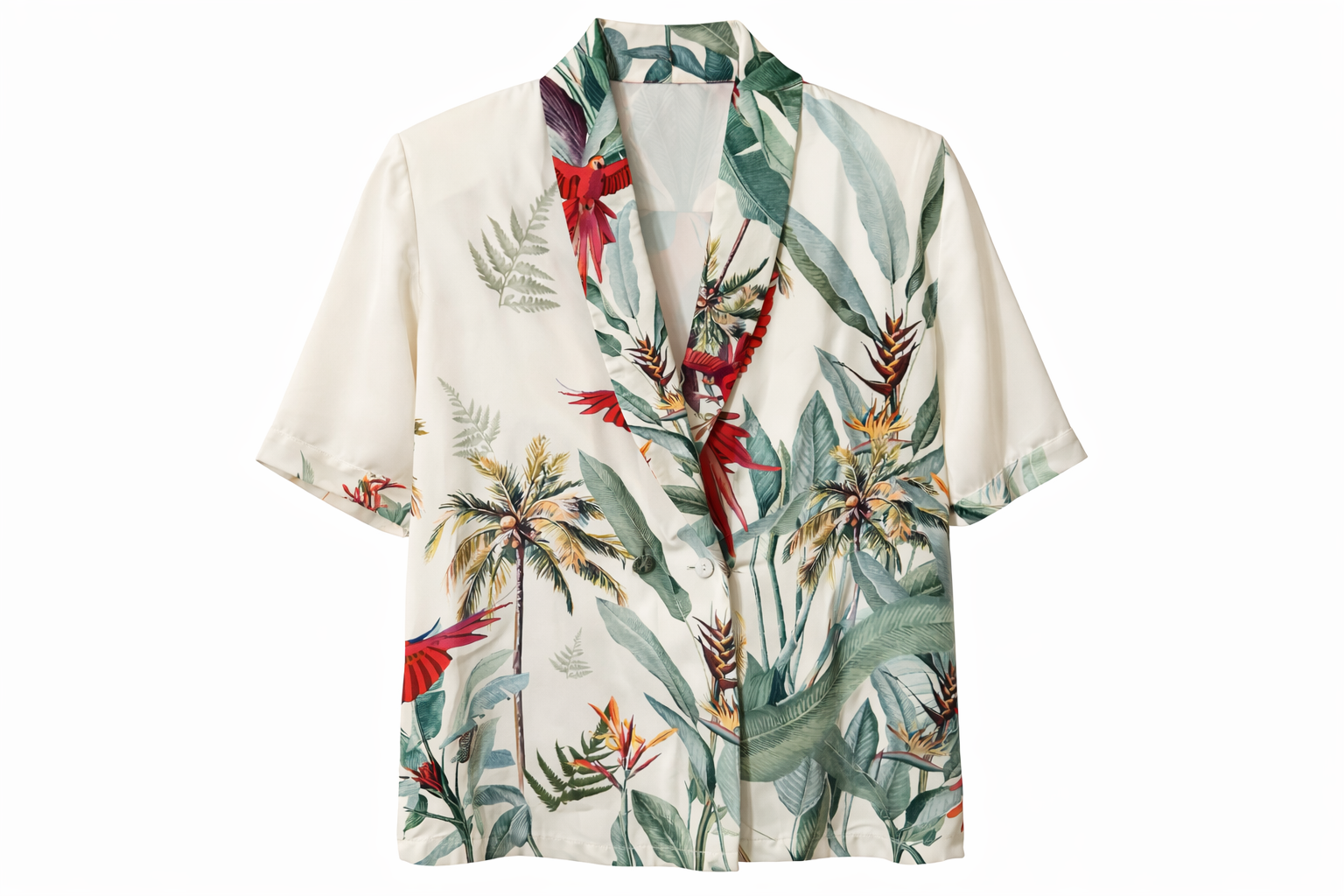 Jacket Leo Parrots off White MCL00283