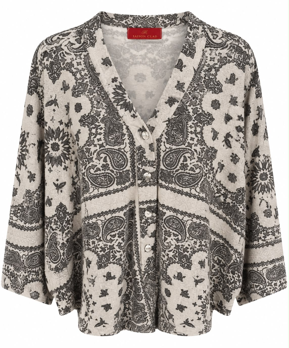 CARDIGAN KEVIN BANDANA SHIMMERY KNITWEAR MCL13333