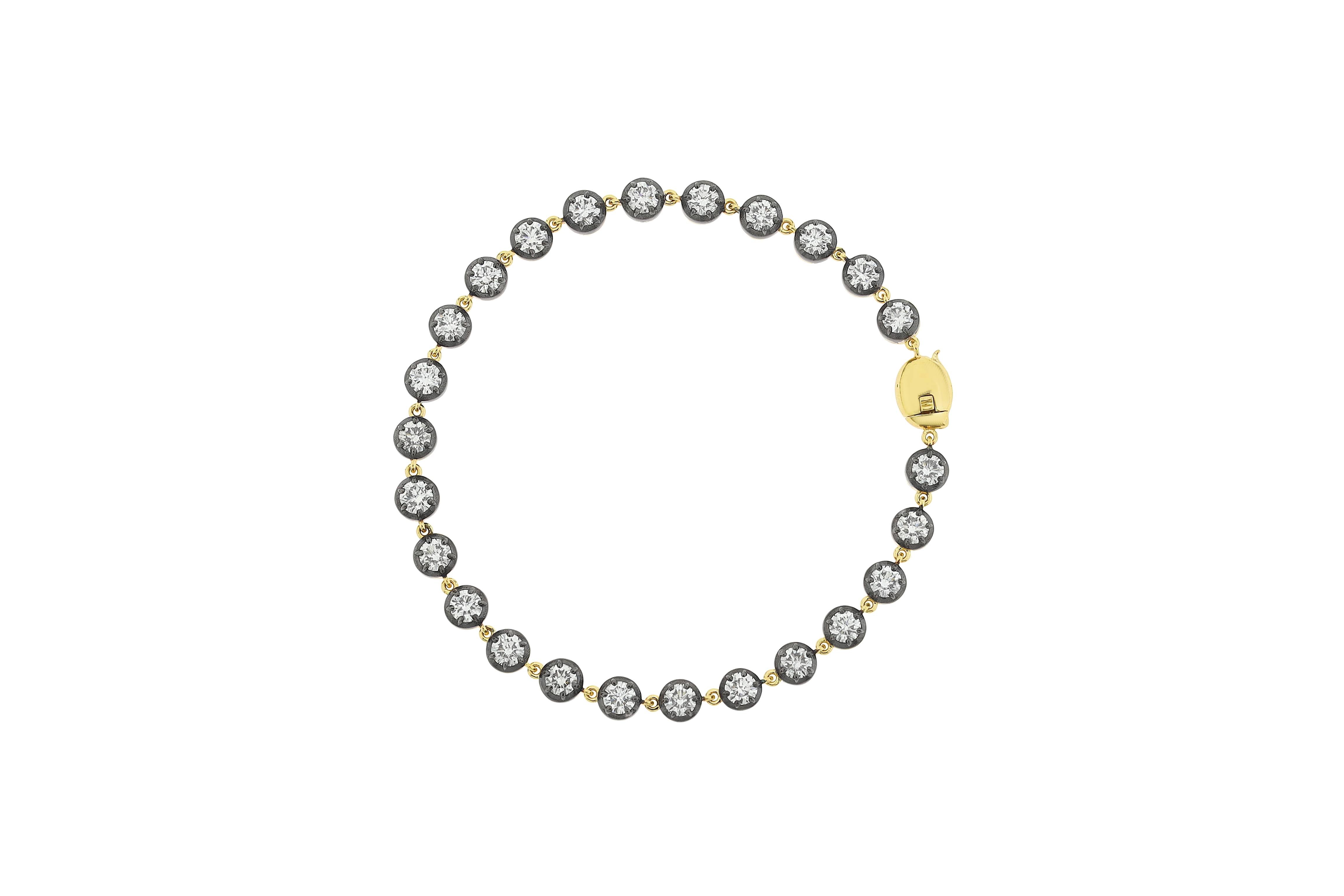 4.75ct WH SD (G-H/VS-SI) BRACELET B3719