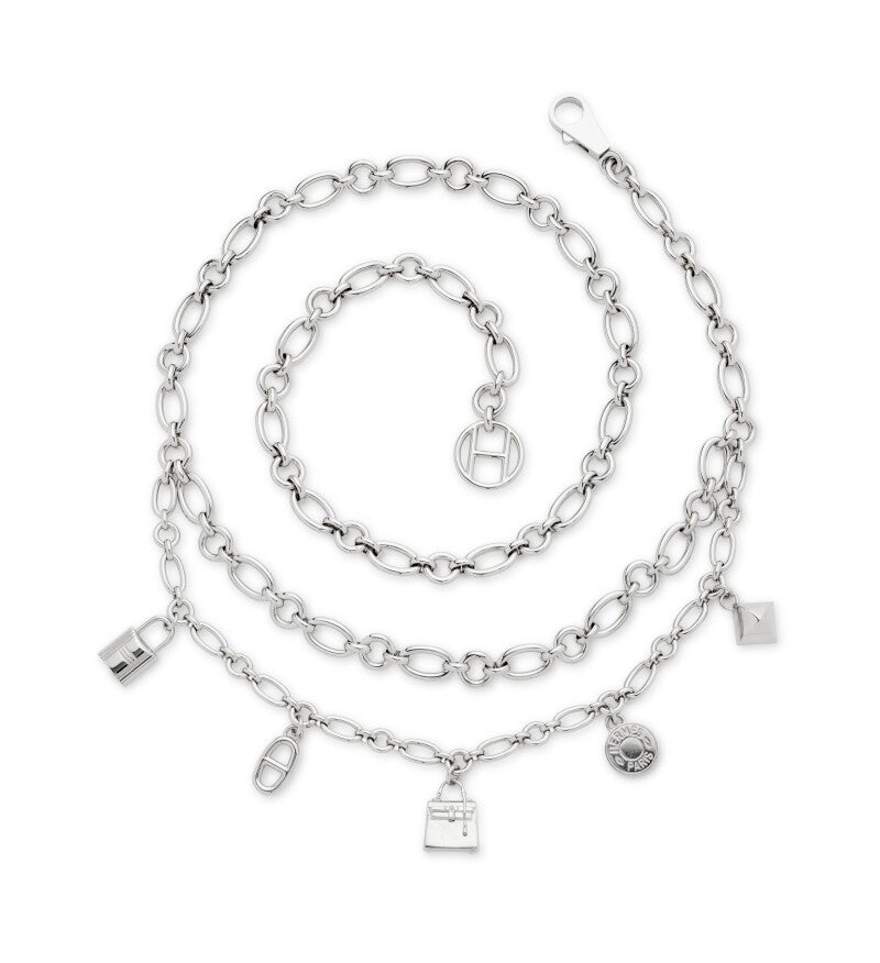 Hermes Belt 5 Charms Olga PHW SCKX4105